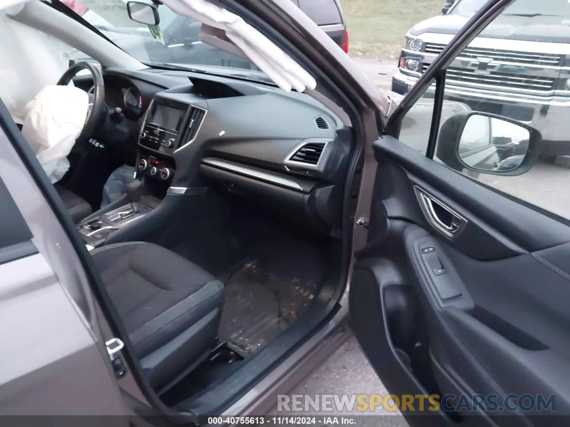 5 fotografías del automóvil dañado JF2SKADC2RH426530 SUBARU FORESTER 2024