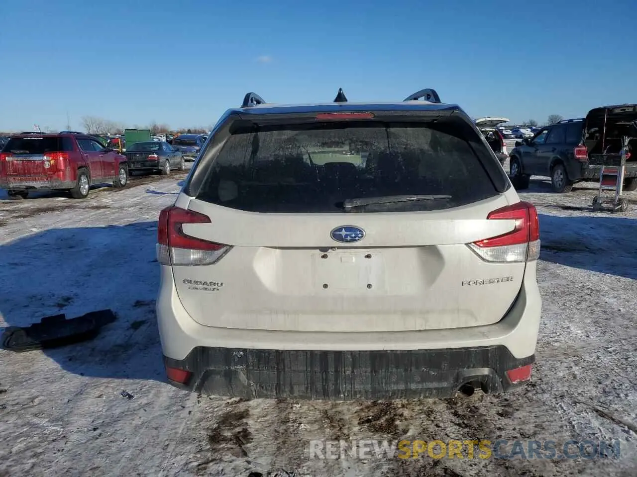 6 fotografías del automóvil dañado JF2SKADC2RH449533 SUBARU FORESTER 2024