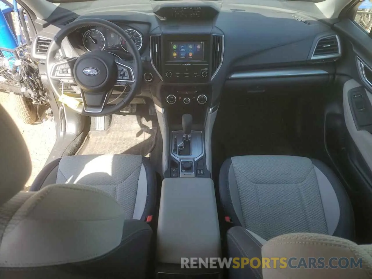 8 fotografías del automóvil dañado JF2SKADC2RH477297 SUBARU FORESTER 2024