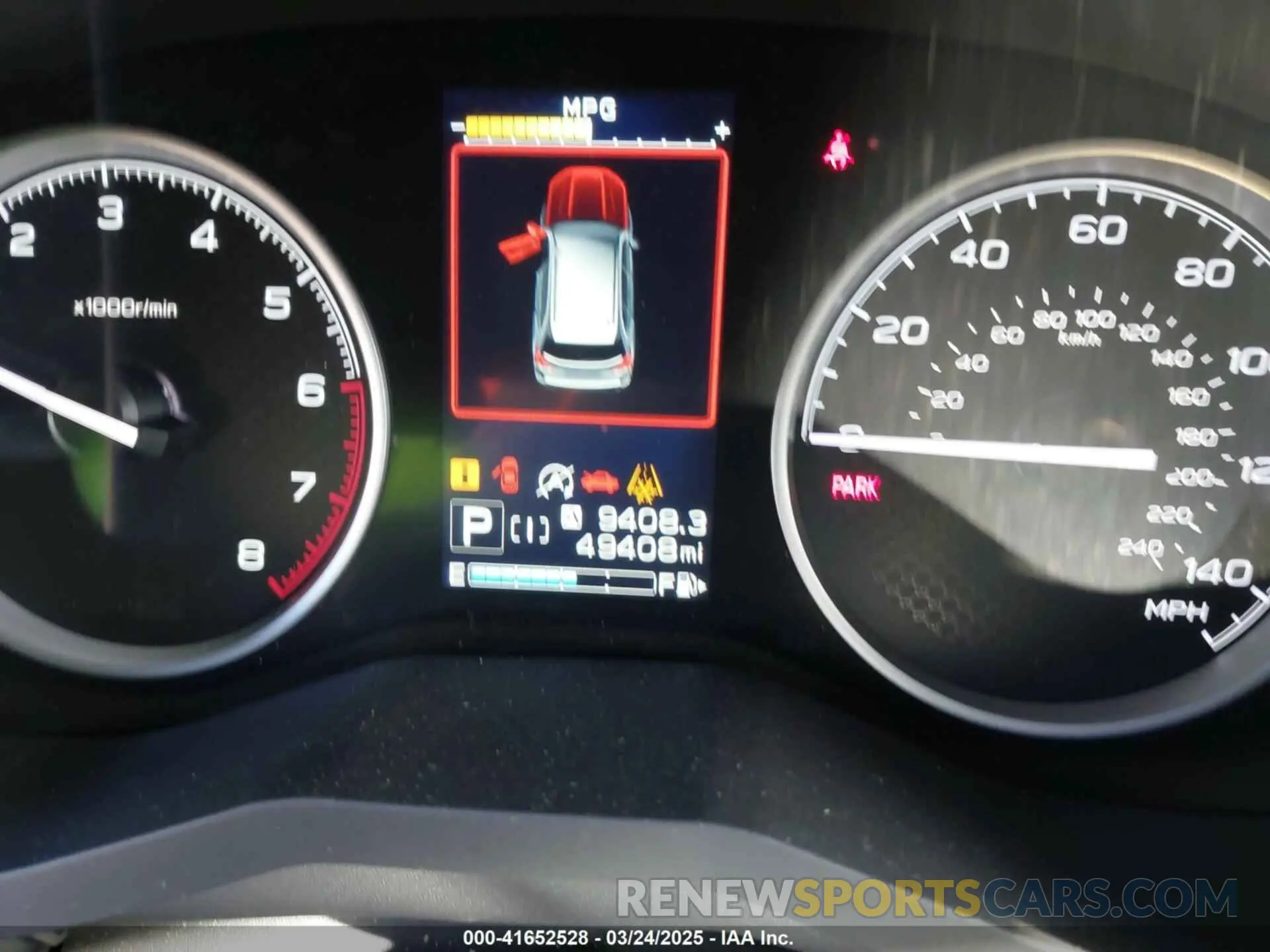 7 fotografías del automóvil dañado JF2SKADC3RH478474 SUBARU FORESTER 2024