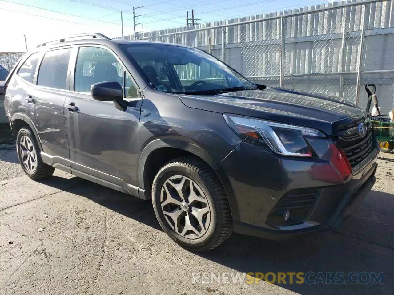 4 fotografías del automóvil dañado JF2SKADC4RH462588 SUBARU FORESTER 2024