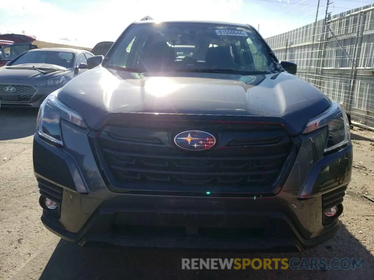 5 fotografías del automóvil dañado JF2SKADC4RH462588 SUBARU FORESTER 2024