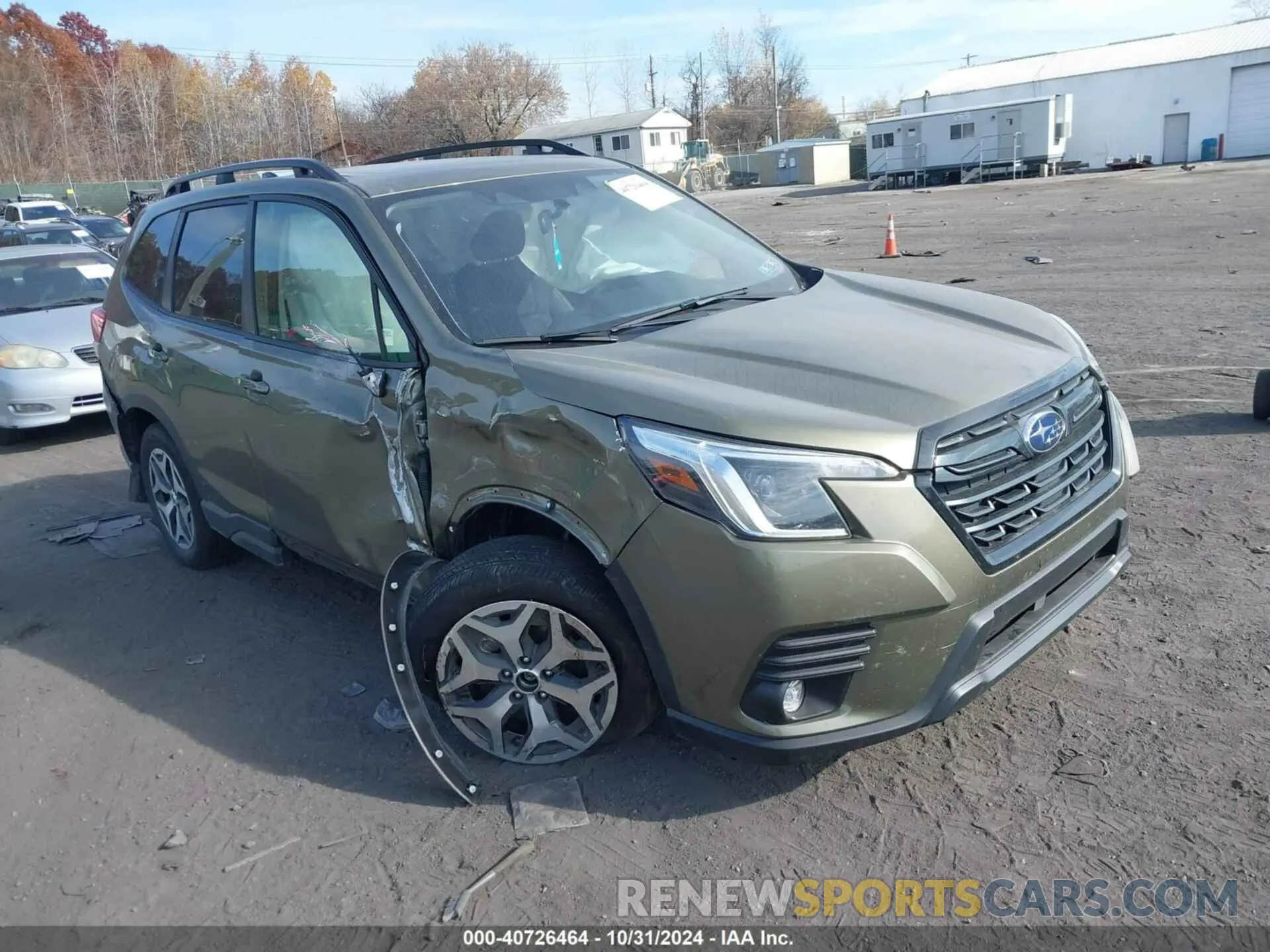 1 fotografías del automóvil dañado JF2SKADC4RH501101 SUBARU FORESTER 2024