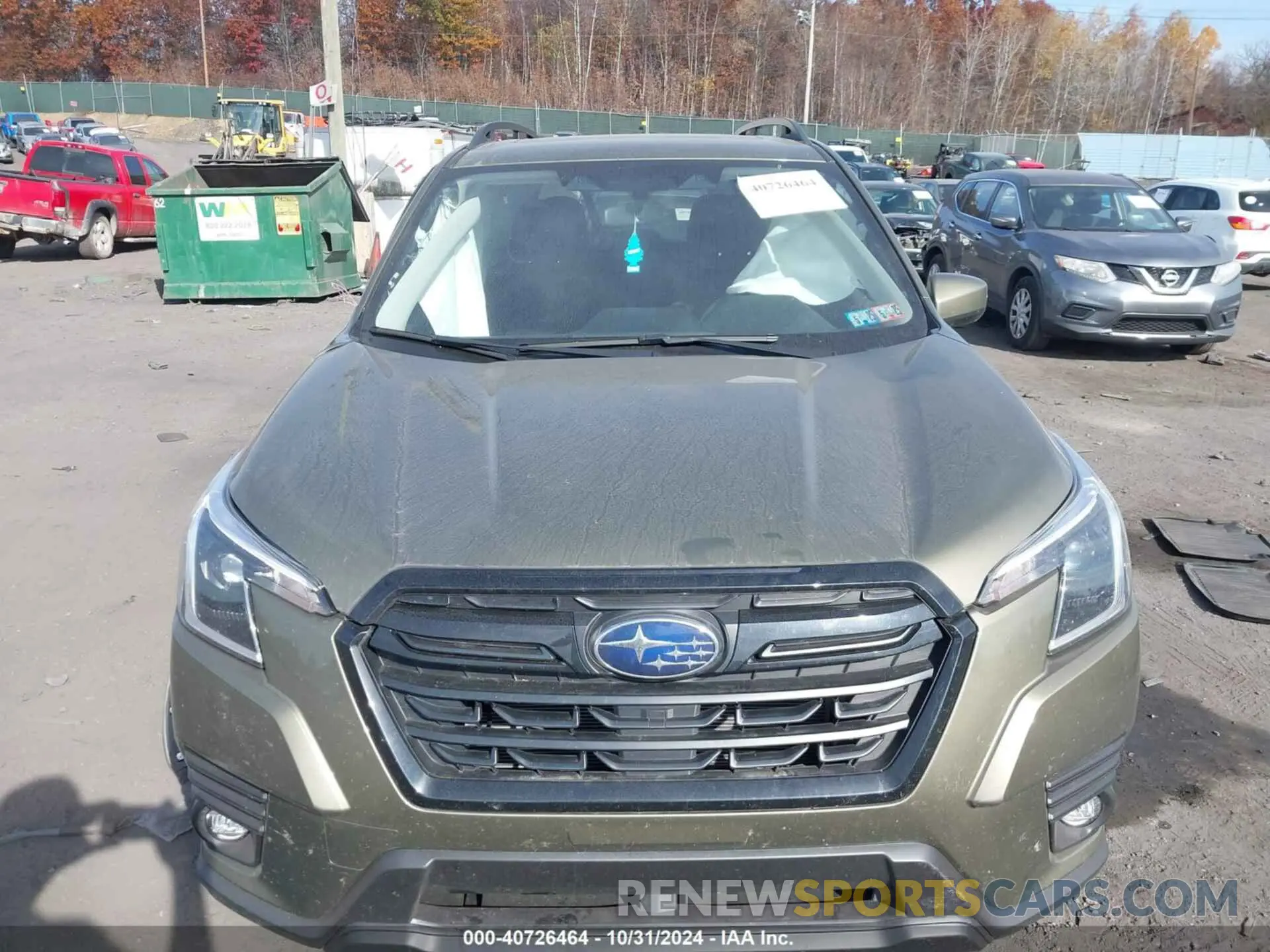 12 fotografías del automóvil dañado JF2SKADC4RH501101 SUBARU FORESTER 2024