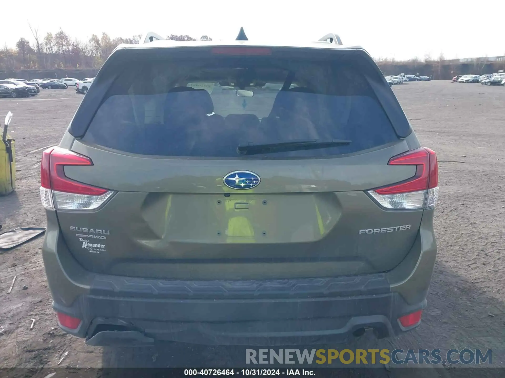 16 fotografías del automóvil dañado JF2SKADC4RH501101 SUBARU FORESTER 2024