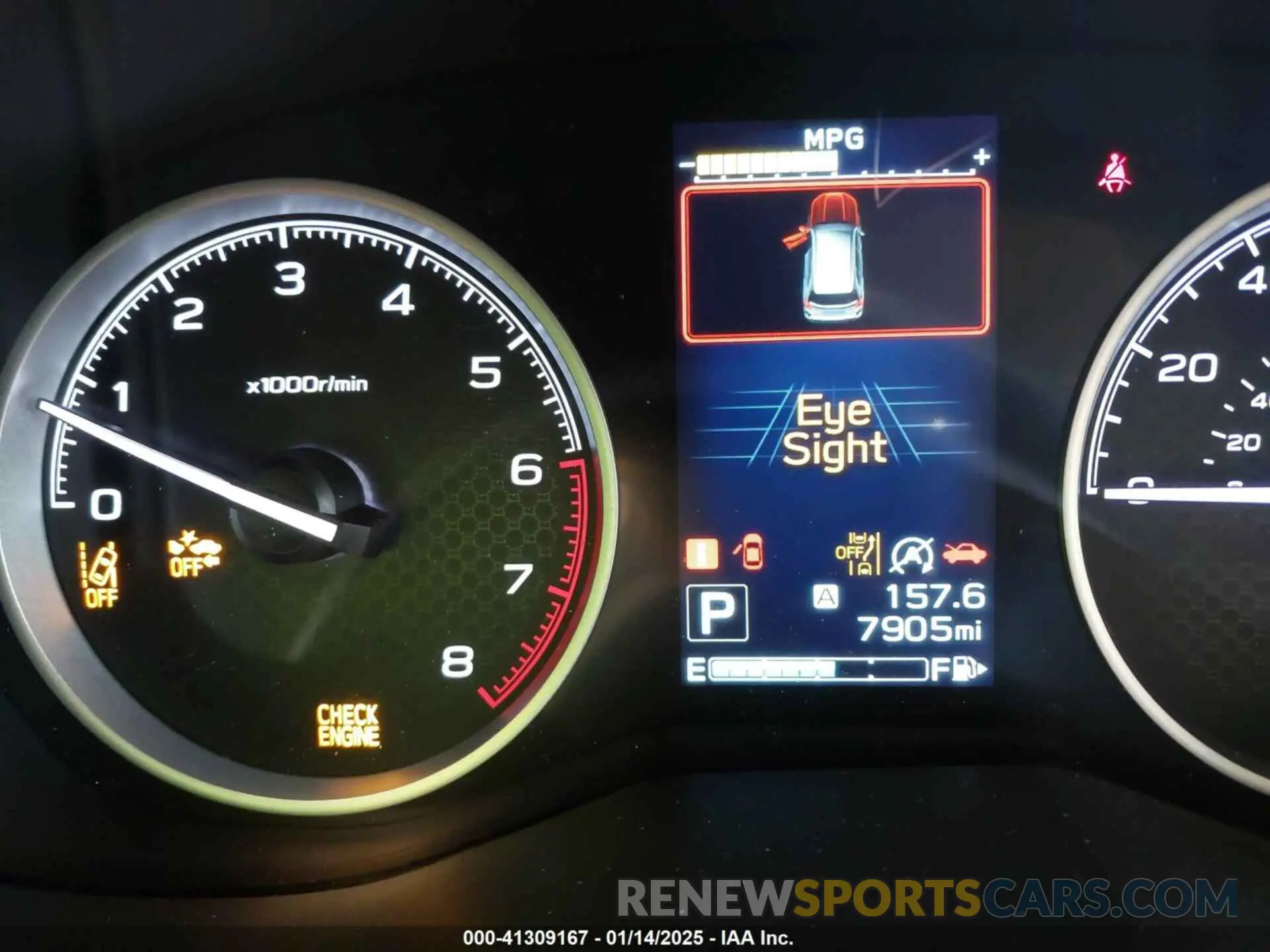 15 fotografías del automóvil dañado JF2SKADC5RH437618 SUBARU FORESTER 2024