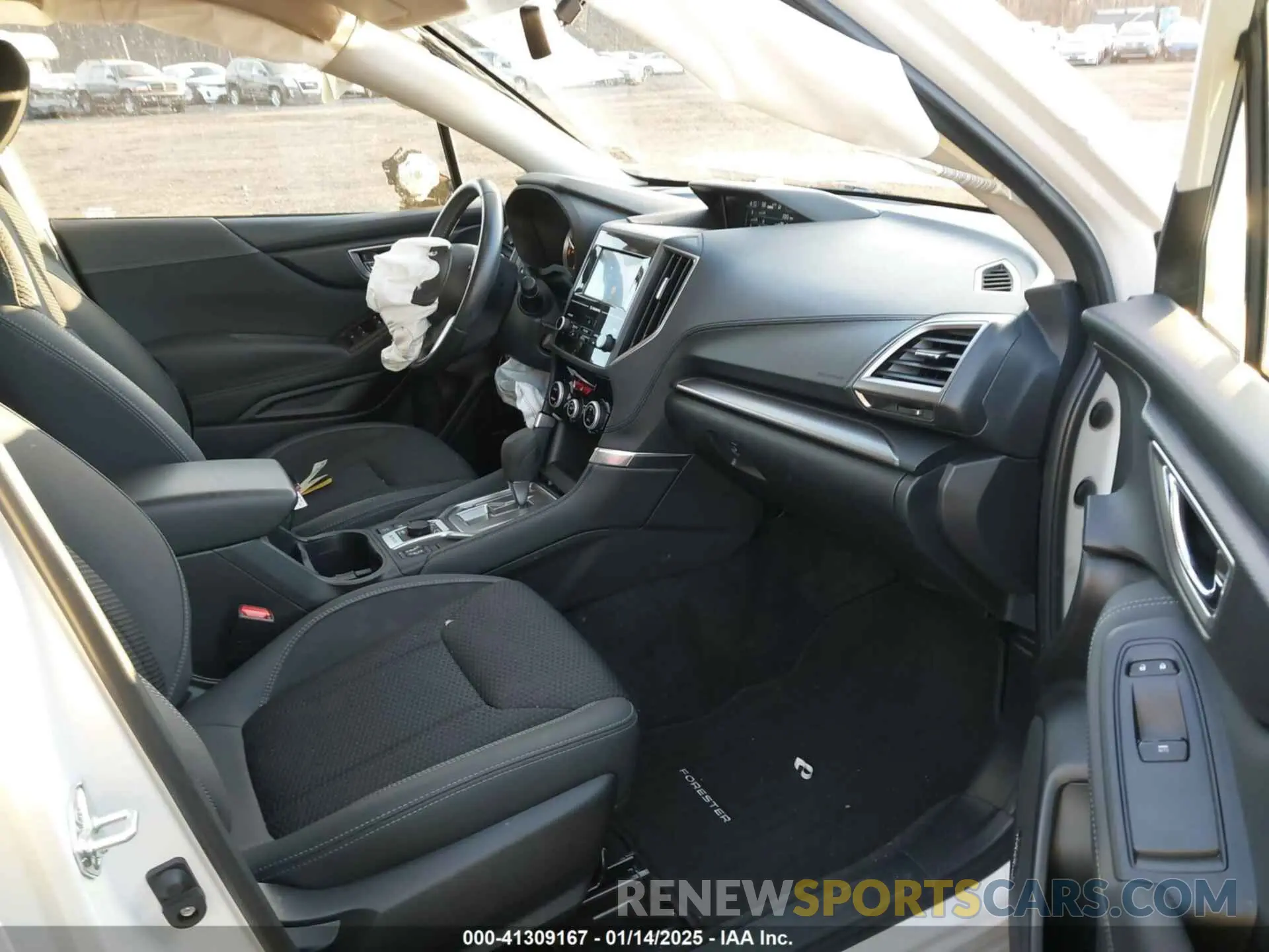 5 fotografías del automóvil dañado JF2SKADC5RH437618 SUBARU FORESTER 2024