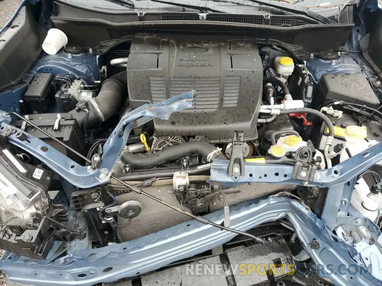 12 fotografías del automóvil dañado JF2SKADC5RH449123 SUBARU FORESTER 2024