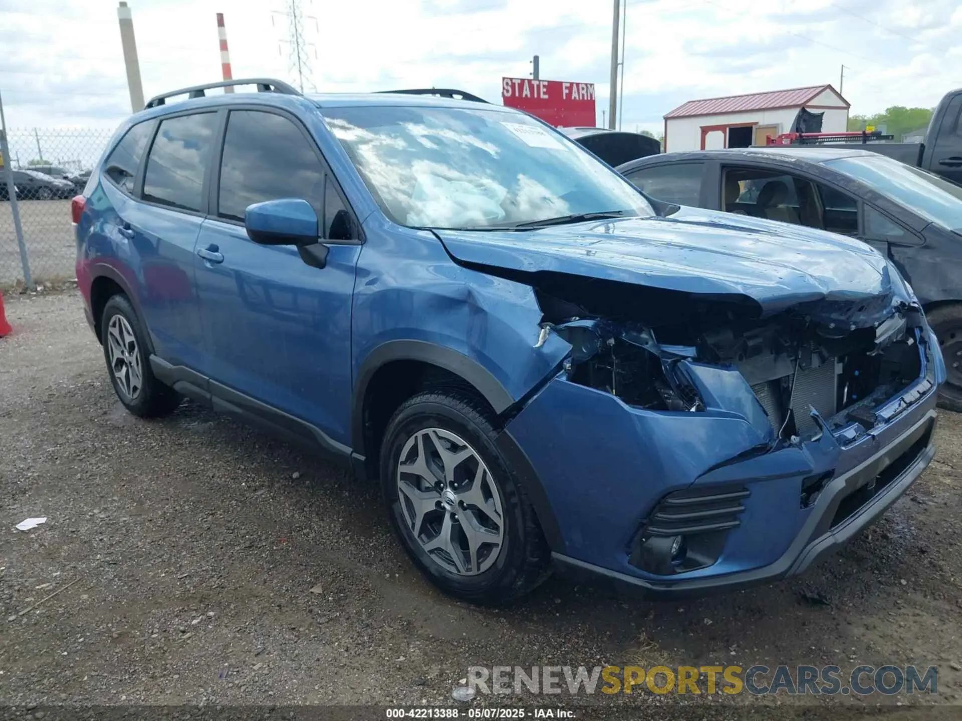 1 fotografías del automóvil dañado JF2SKADC6RH452516 SUBARU FORESTER 2024