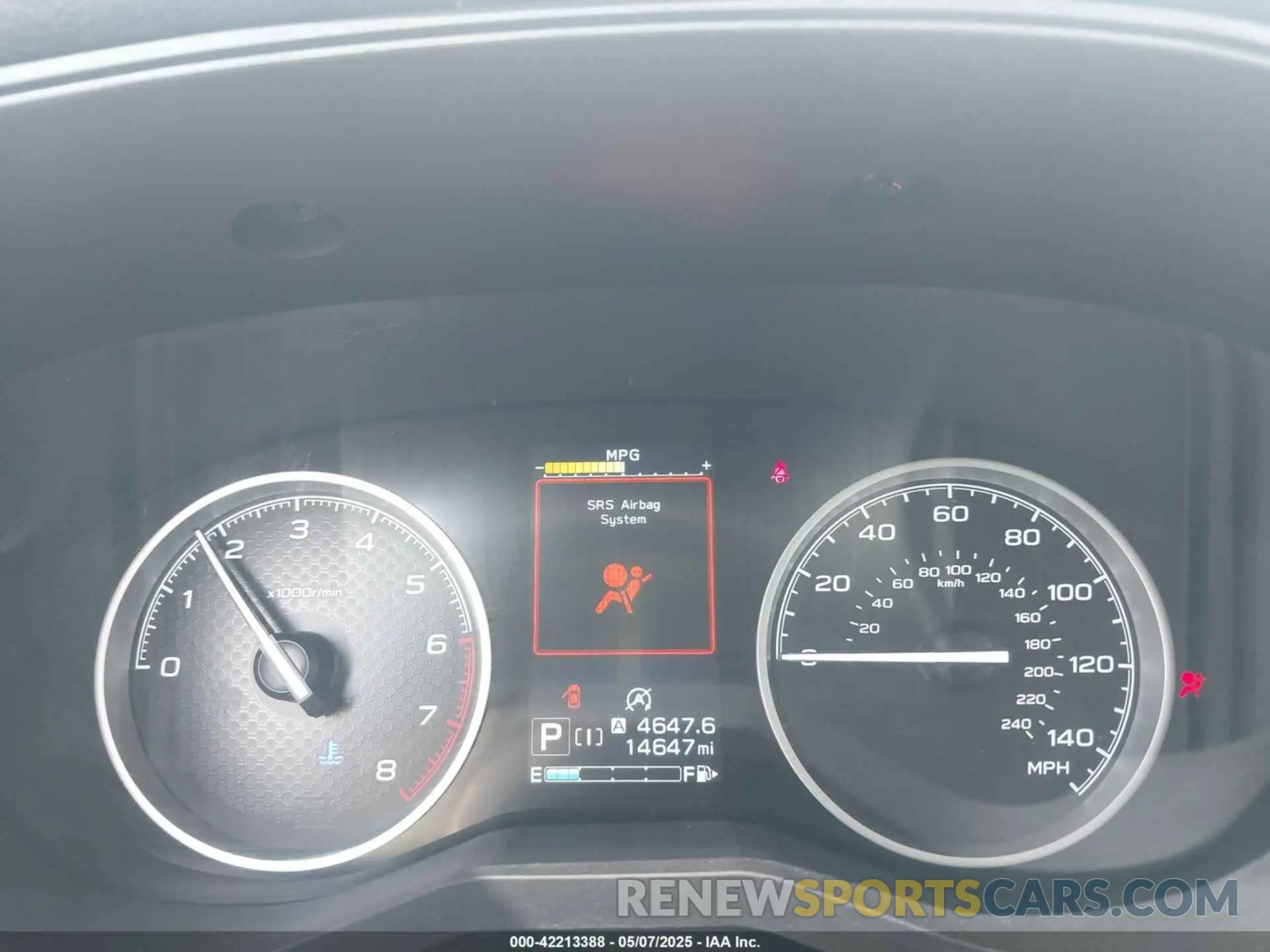7 fotografías del automóvil dañado JF2SKADC6RH452516 SUBARU FORESTER 2024
