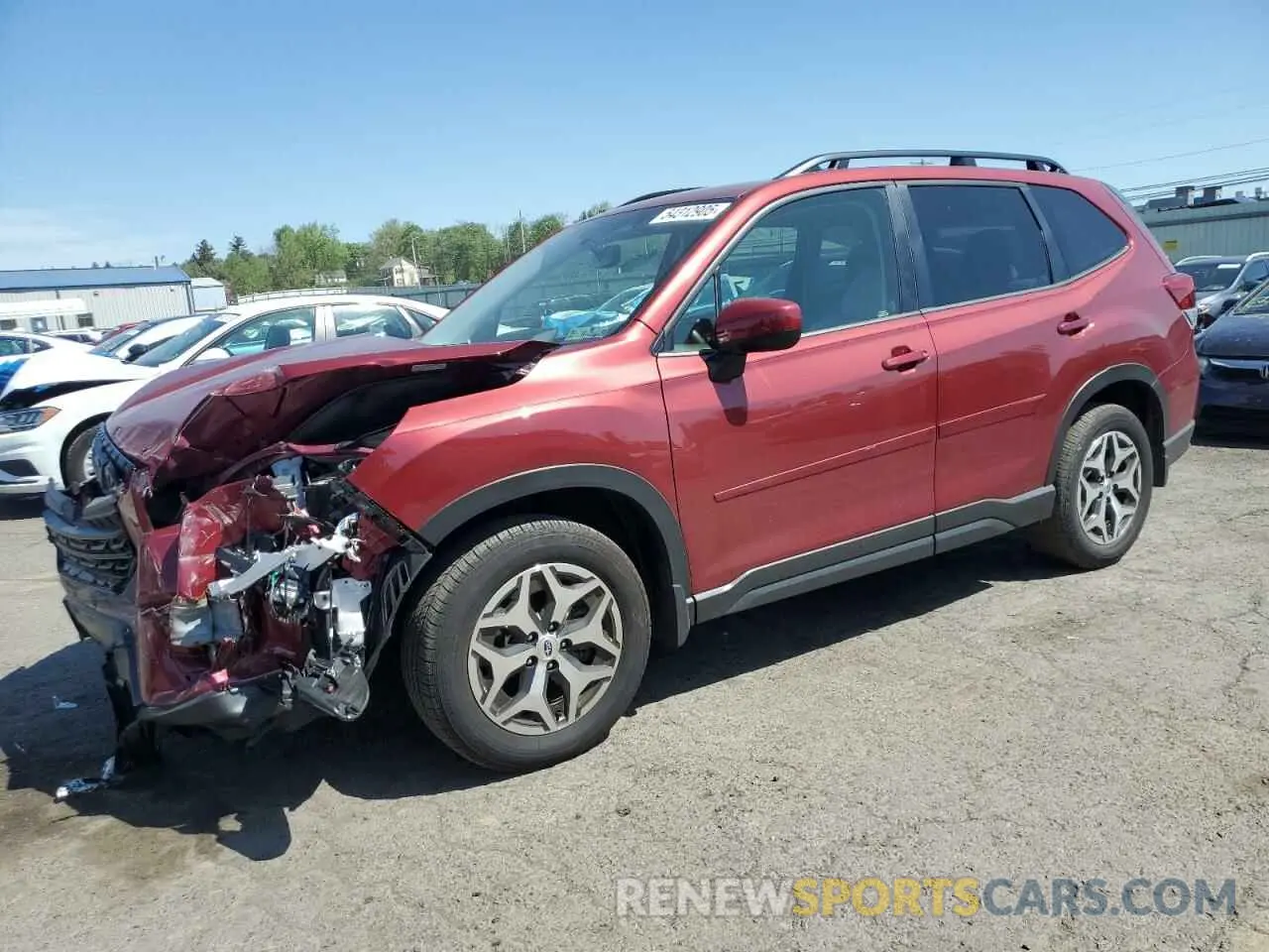 1 fotografías del automóvil dañado JF2SKADC7RH404099 SUBARU FORESTER 2024