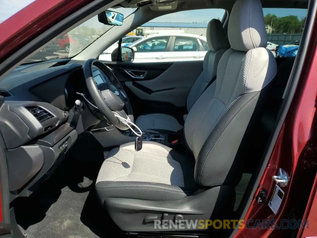 7 fotografías del automóvil dañado JF2SKADC7RH404099 SUBARU FORESTER 2024