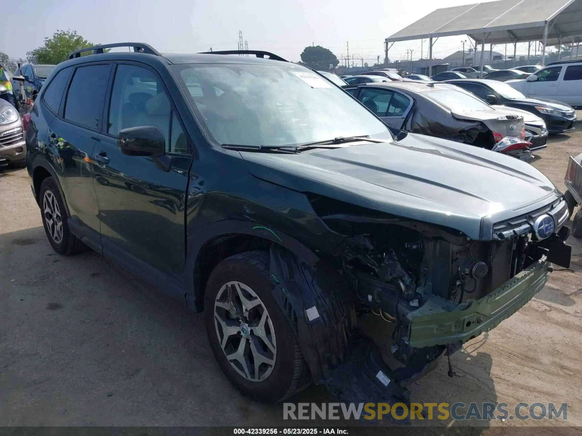 1 fotografías del automóvil dañado JF2SKADC9RH411801 SUBARU FORESTER 2024
