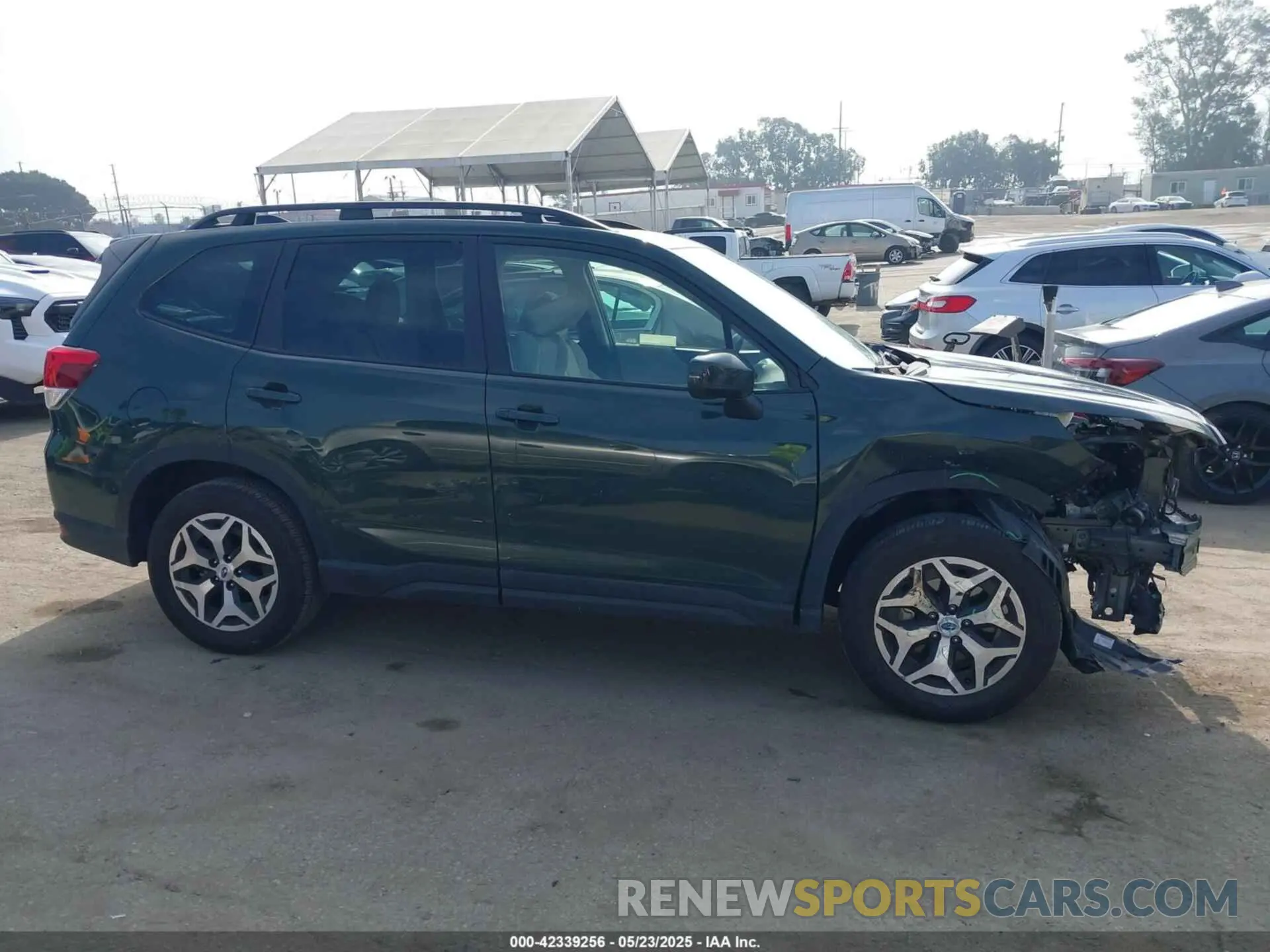 13 fotografías del automóvil dañado JF2SKADC9RH411801 SUBARU FORESTER 2024
