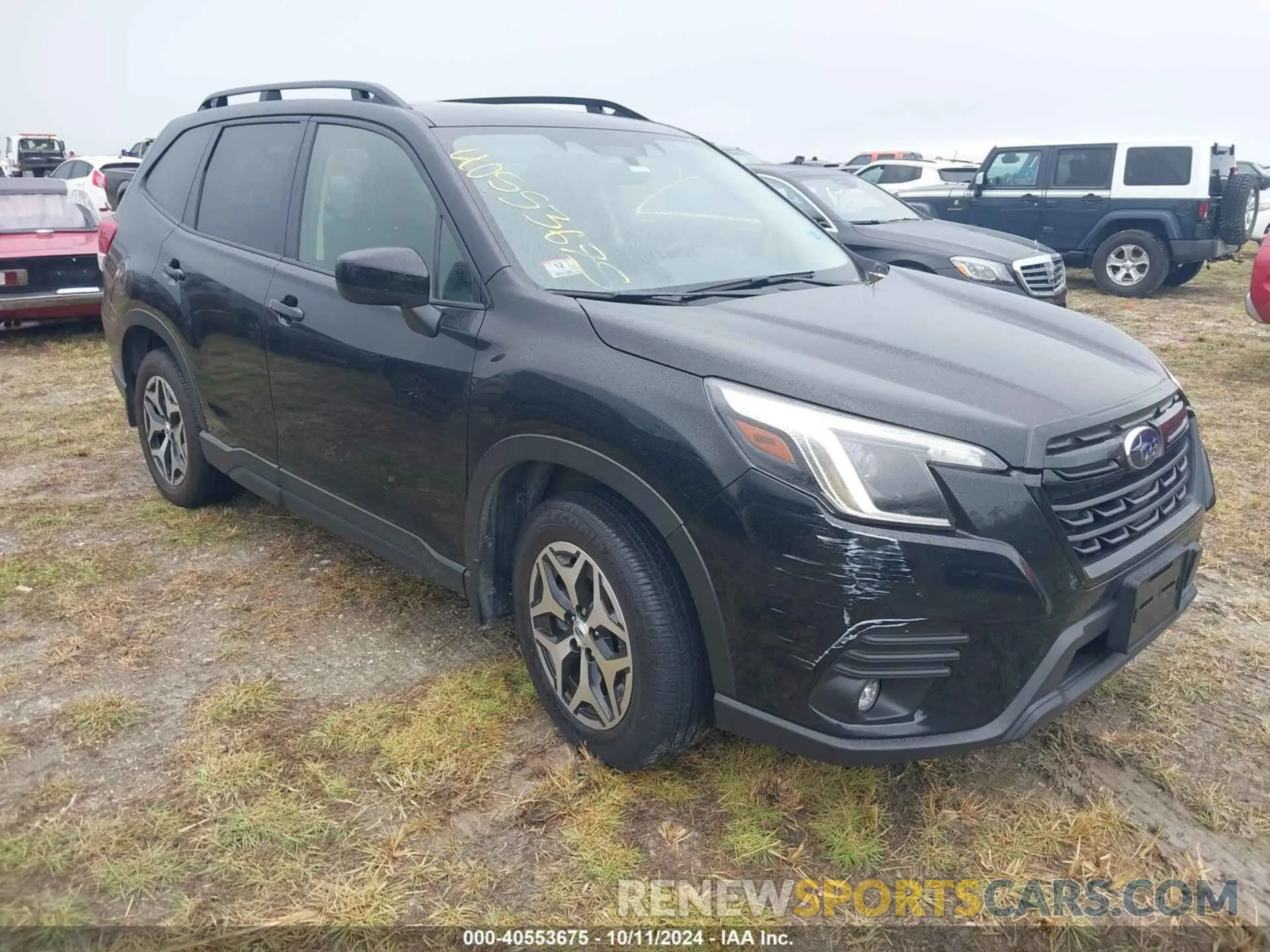 1 fotografías del automóvil dañado JF2SKADCXRH413105 SUBARU FORESTER 2024