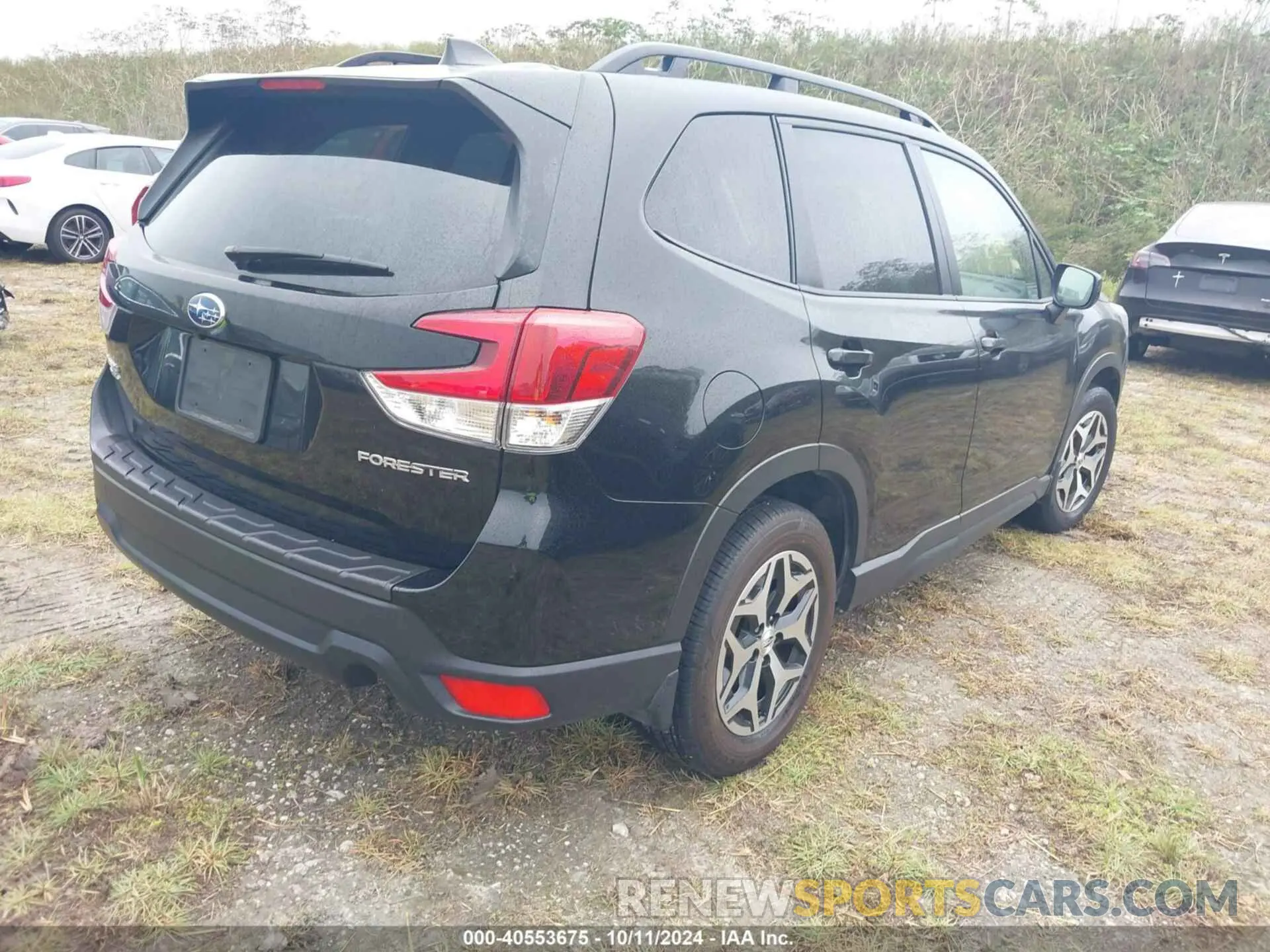 4 fotografías del automóvil dañado JF2SKADCXRH413105 SUBARU FORESTER 2024