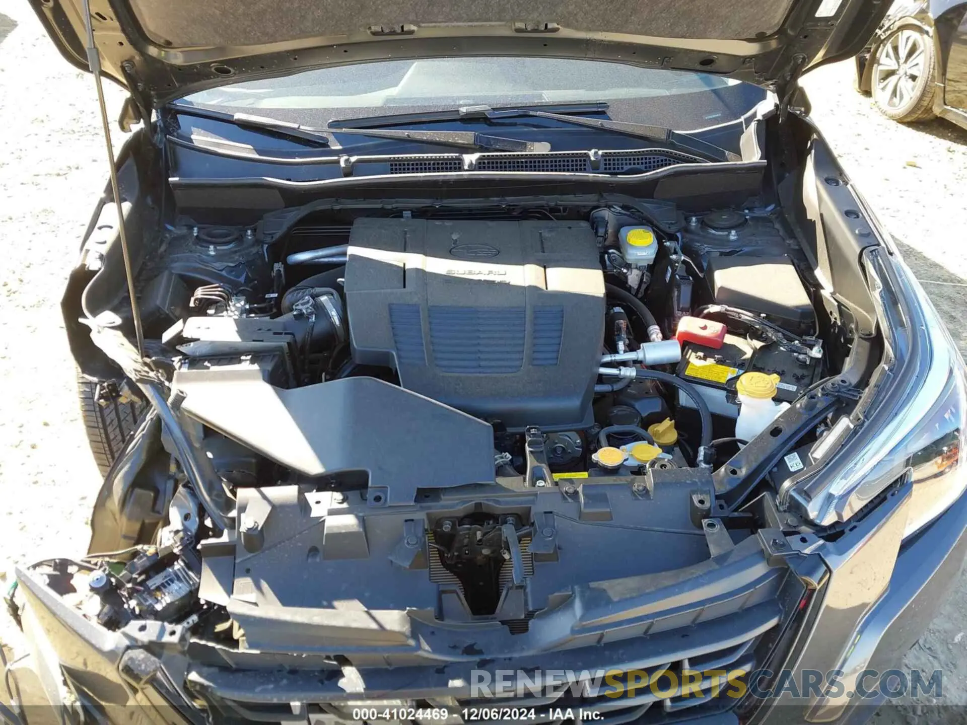 10 fotografías del automóvil dañado JF2SKADCXRH444533 SUBARU FORESTER 2024
