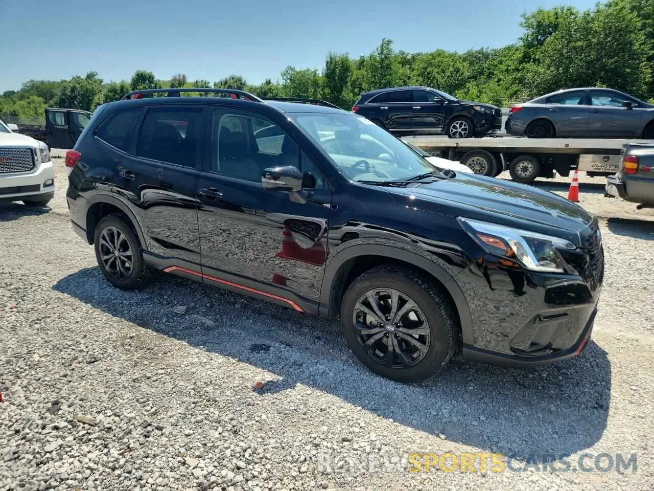 4 fotografías del automóvil dañado JF2SKAGC1RH403719 SUBARU FORESTER 2024