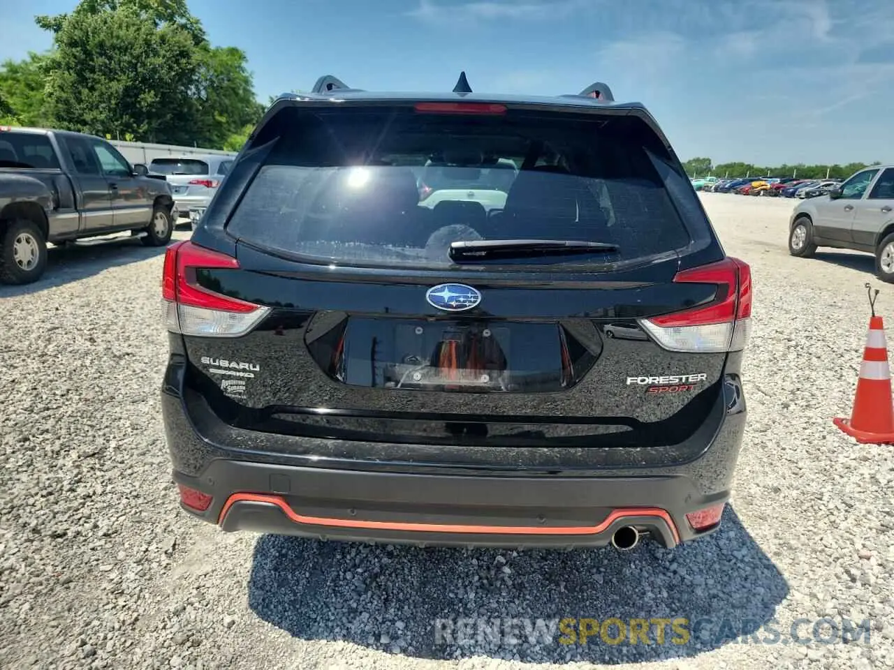 6 fotografías del automóvil dañado JF2SKAGC1RH403719 SUBARU FORESTER 2024