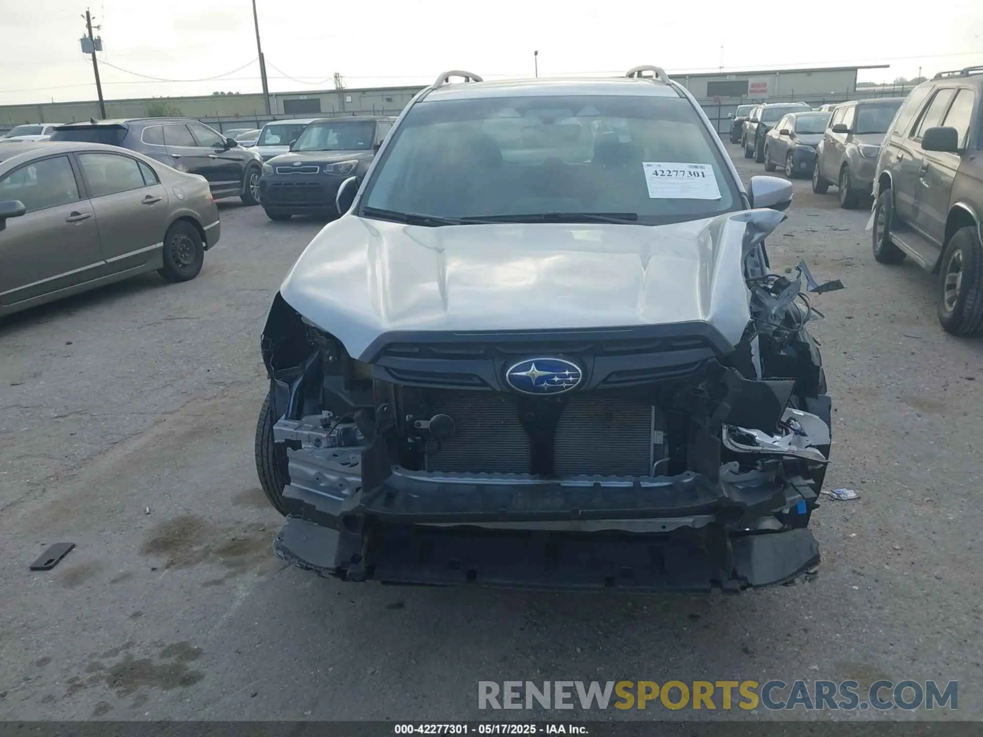 13 fotografías del automóvil dañado JF2SKAGC1RH404126 SUBARU FORESTER 2024