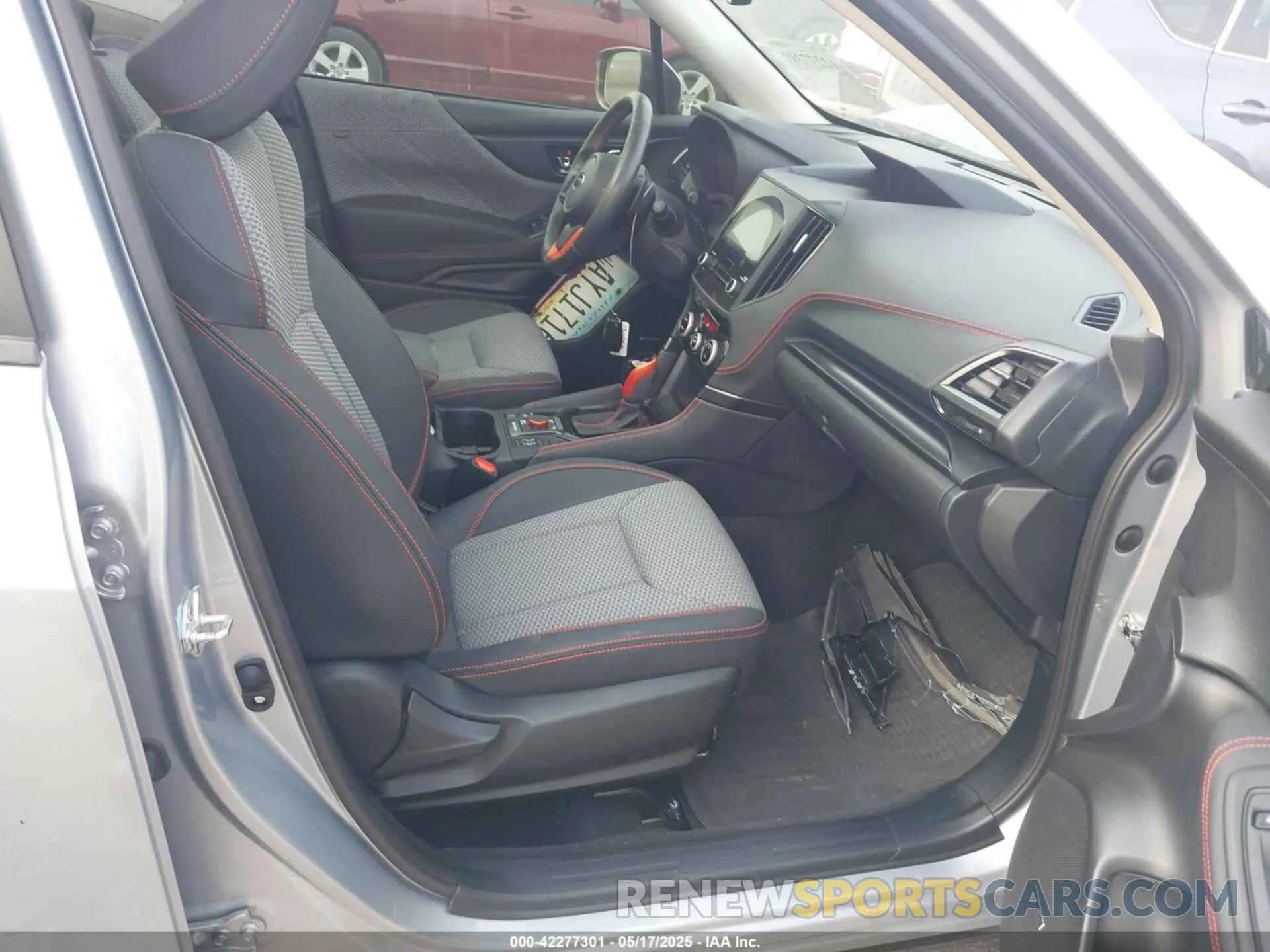5 fotografías del automóvil dañado JF2SKAGC1RH404126 SUBARU FORESTER 2024
