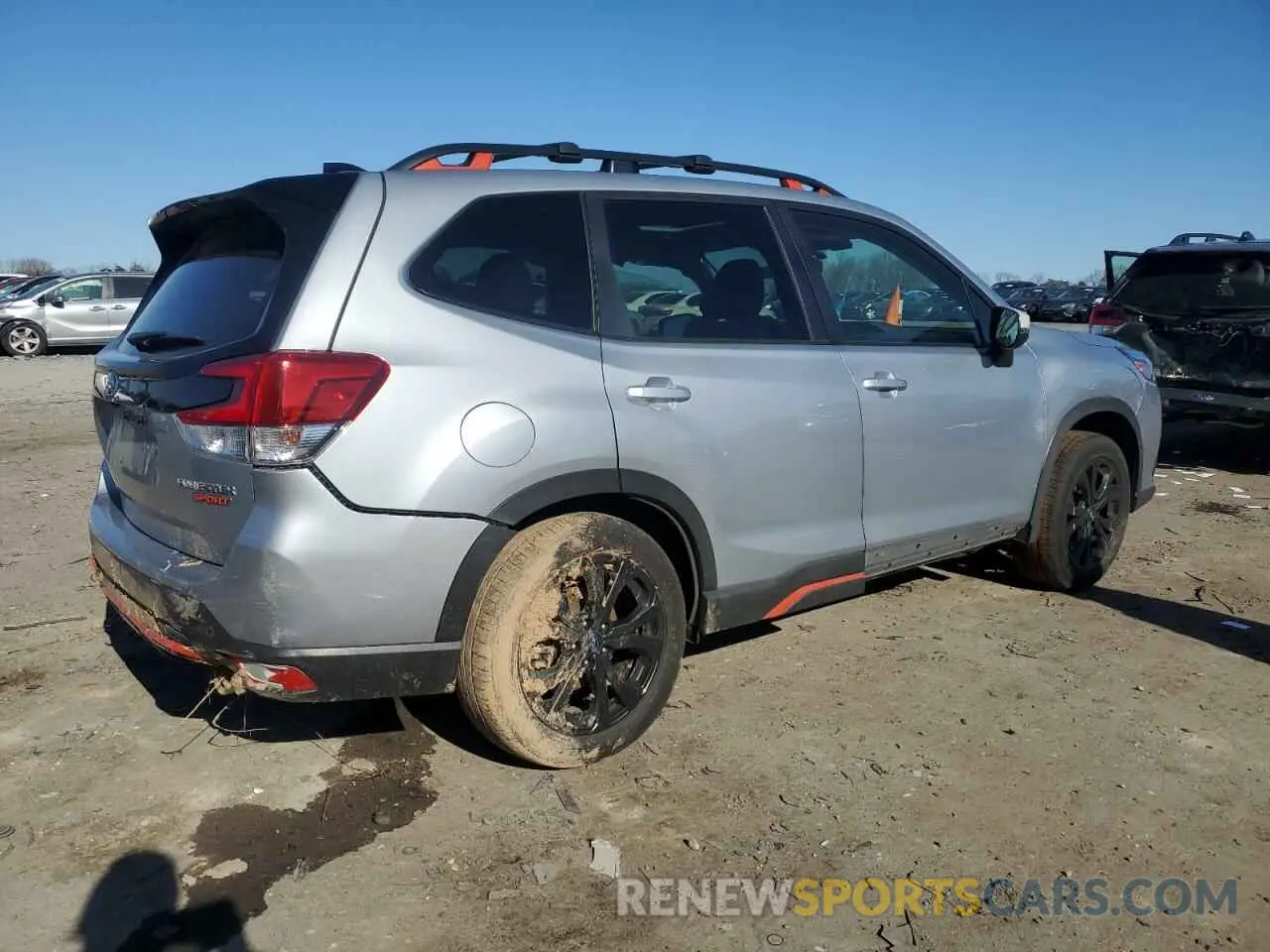 3 fotografías del automóvil dañado JF2SKAGC1RH417264 SUBARU FORESTER 2024