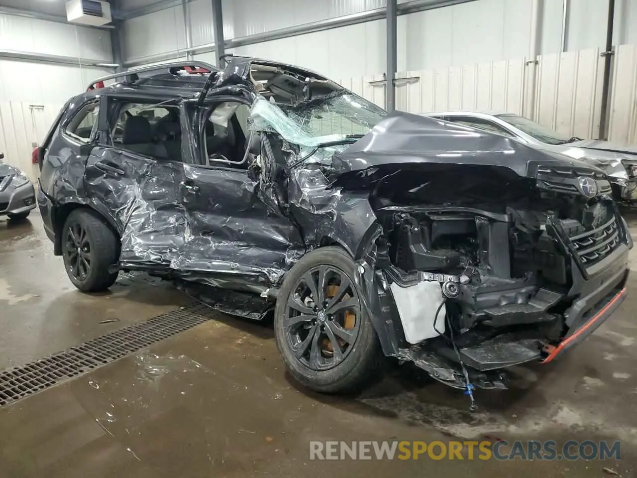 4 fotografías del automóvil dañado JF2SKAGC5RH491335 SUBARU FORESTER 2024