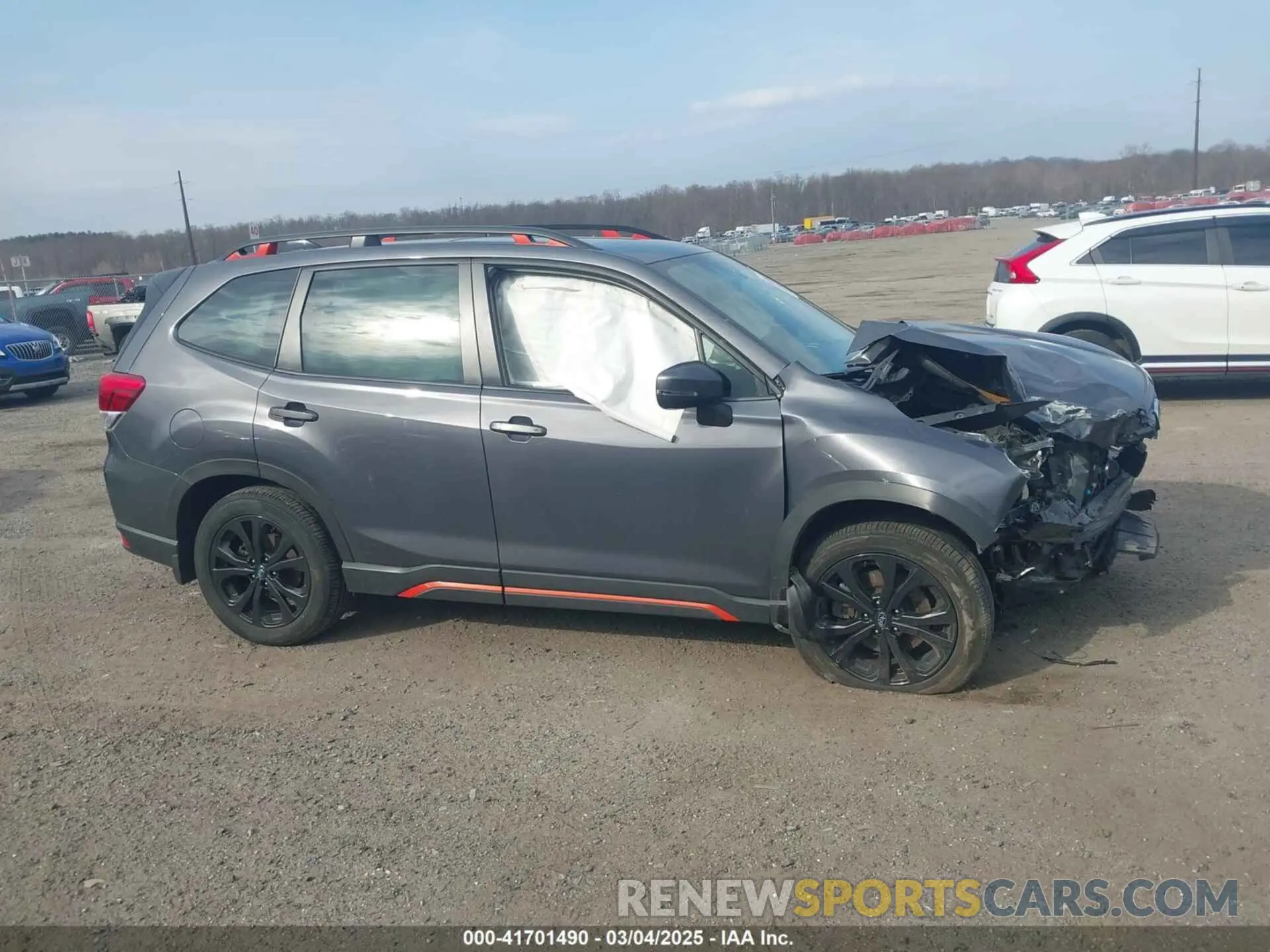 14 fotografías del automóvil dañado JF2SKAGC6RH401903 SUBARU FORESTER 2024