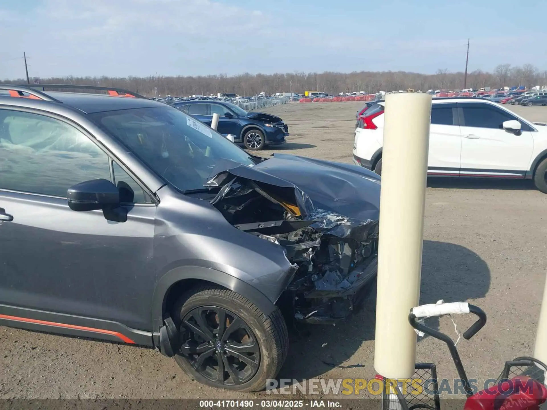 20 fotografías del automóvil dañado JF2SKAGC6RH401903 SUBARU FORESTER 2024