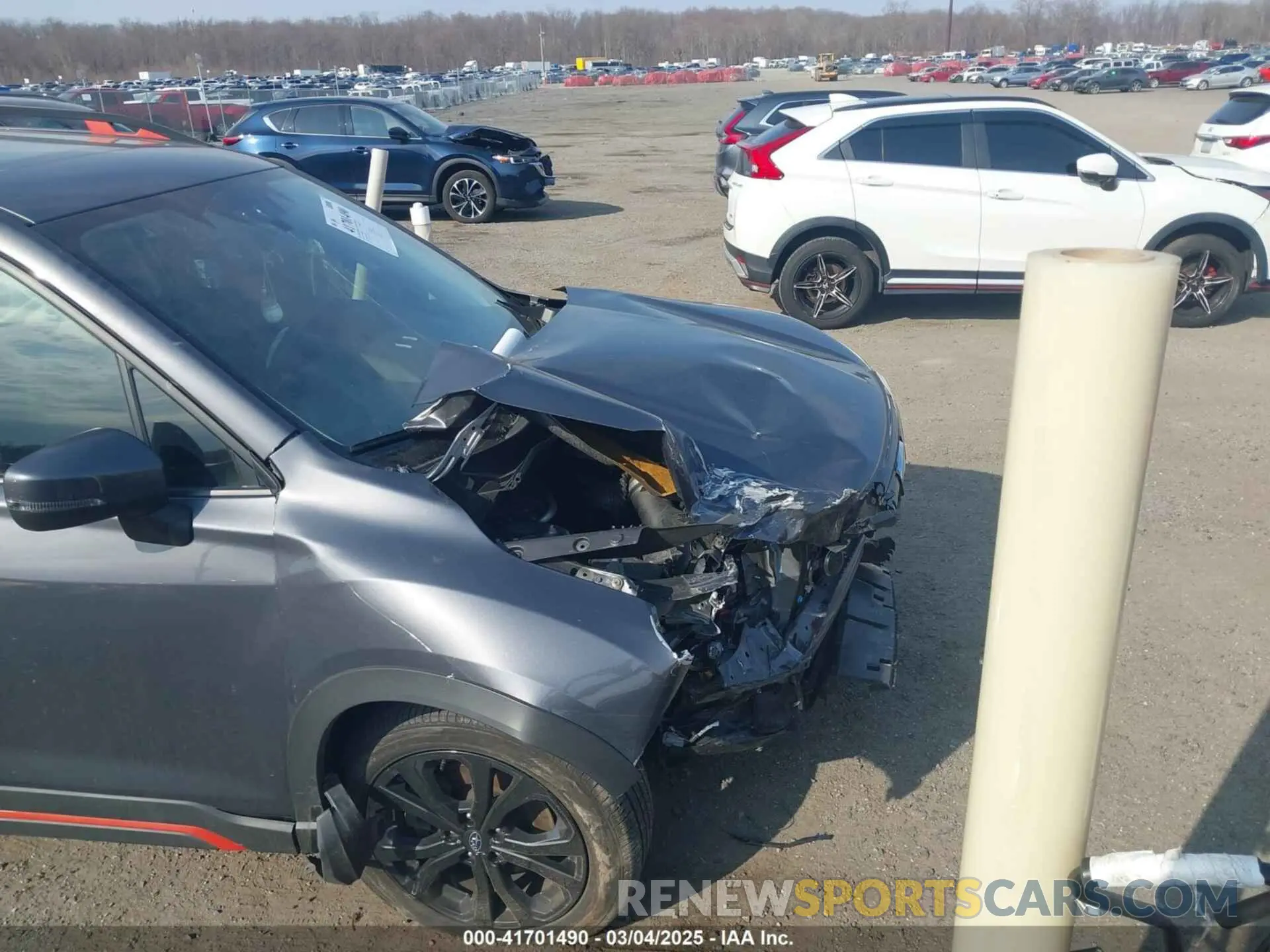 21 fotografías del automóvil dañado JF2SKAGC6RH401903 SUBARU FORESTER 2024