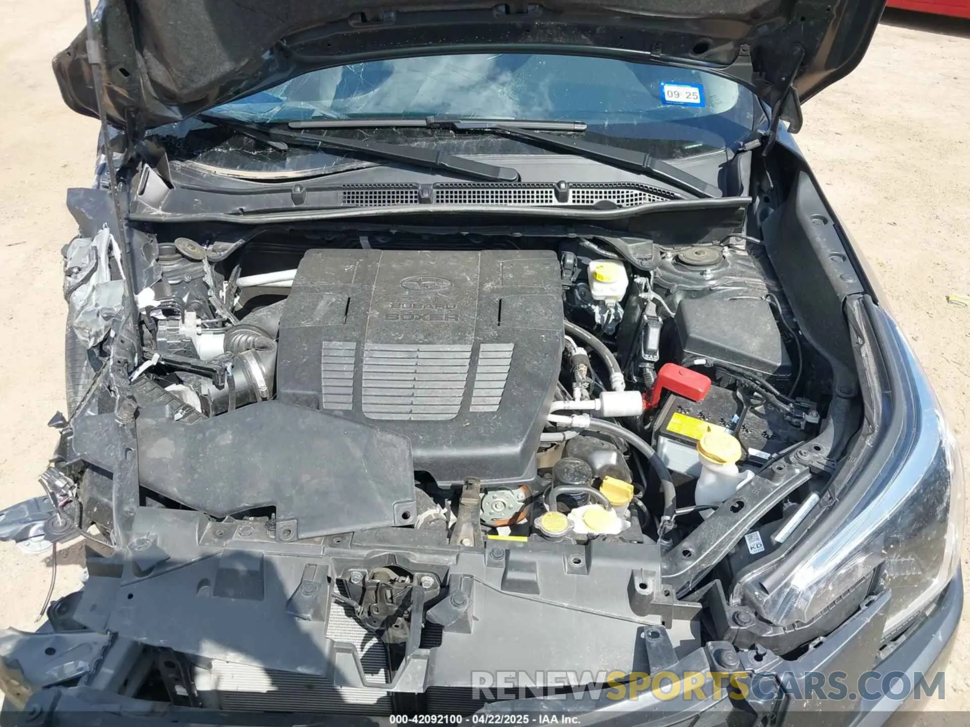 10 fotografías del automóvil dañado JF2SKAGC9RH421742 SUBARU FORESTER 2024