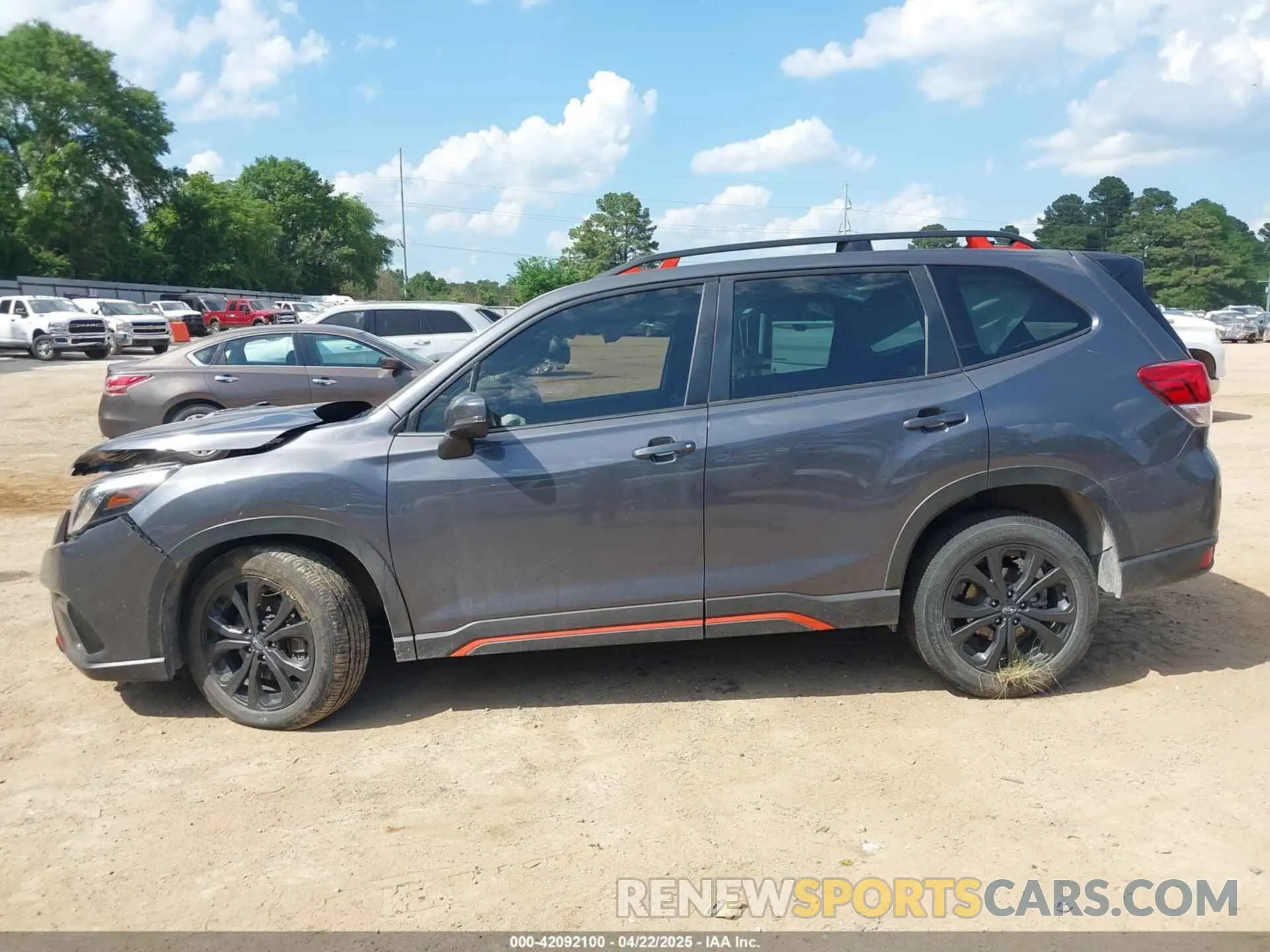 14 fotografías del automóvil dañado JF2SKAGC9RH421742 SUBARU FORESTER 2024