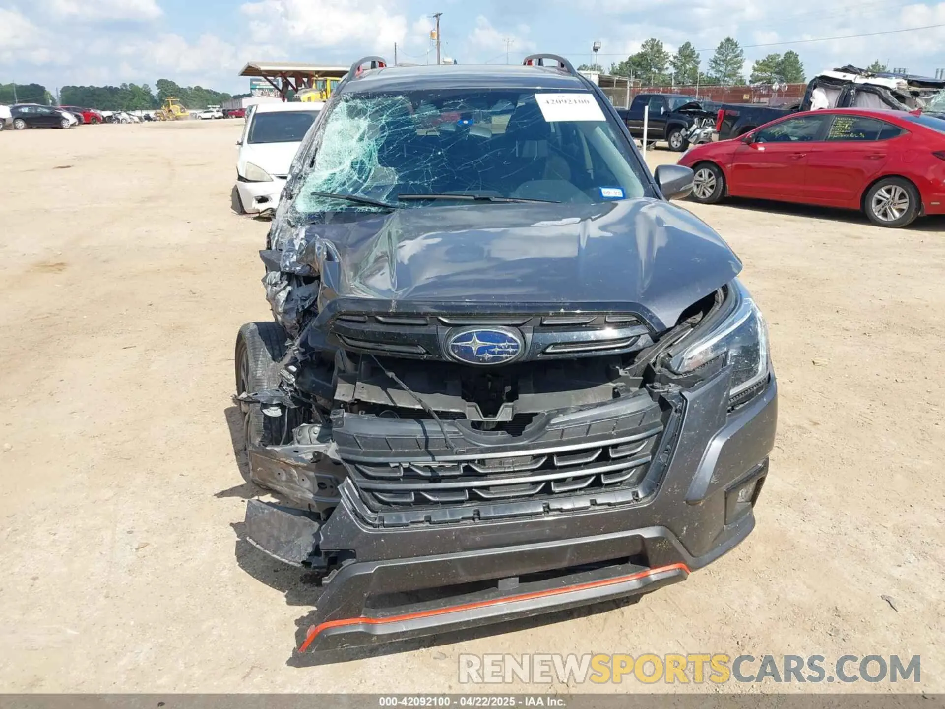 17 fotografías del automóvil dañado JF2SKAGC9RH421742 SUBARU FORESTER 2024