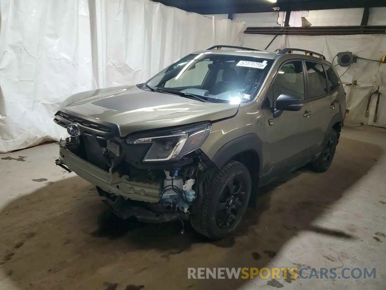 1 fotografías del automóvil dañado JF2SKAJC0RH455898 SUBARU FORESTER 2024