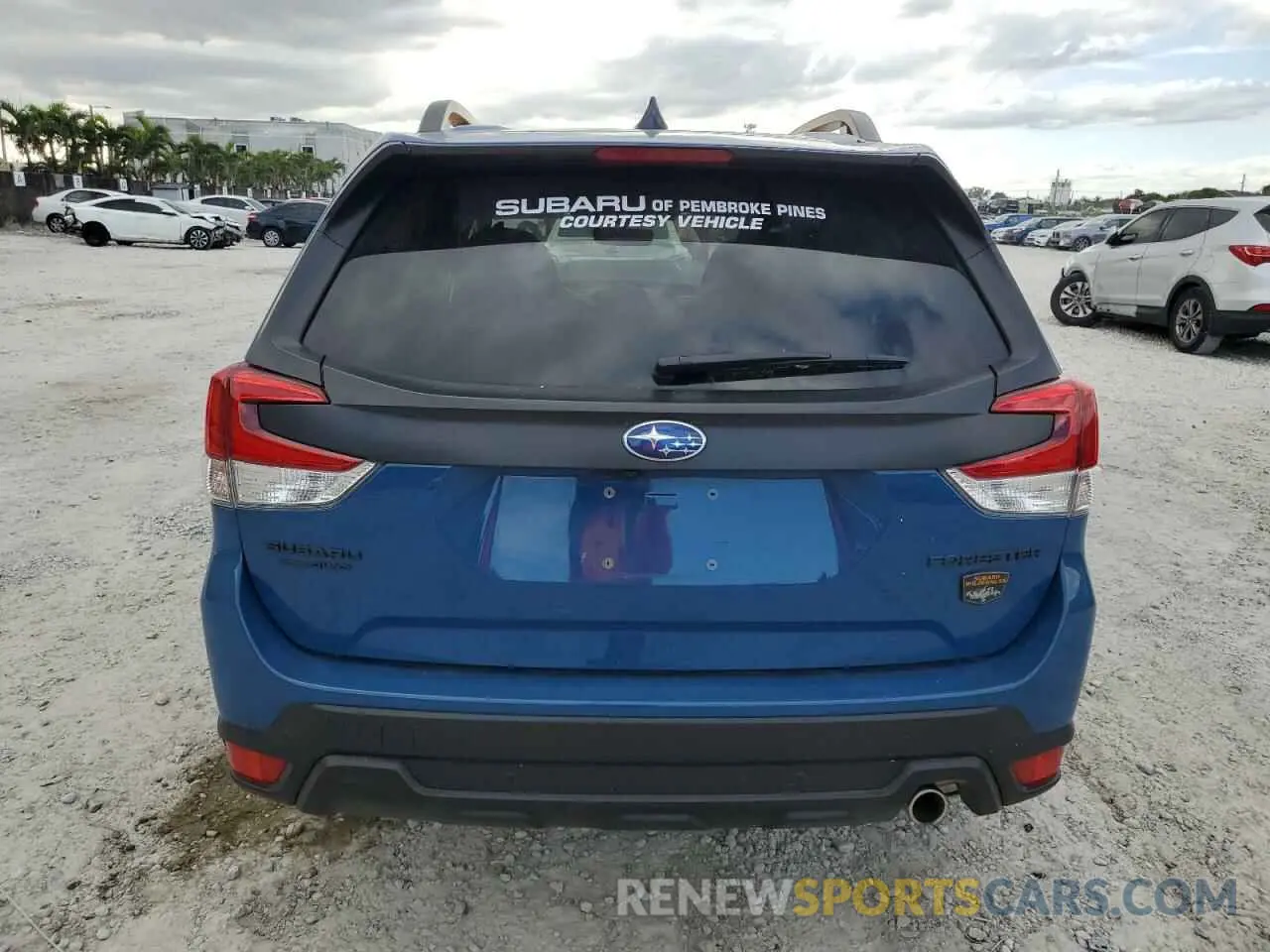 6 fotografías del automóvil dañado JF2SKAJC0RH487590 SUBARU FORESTER 2024