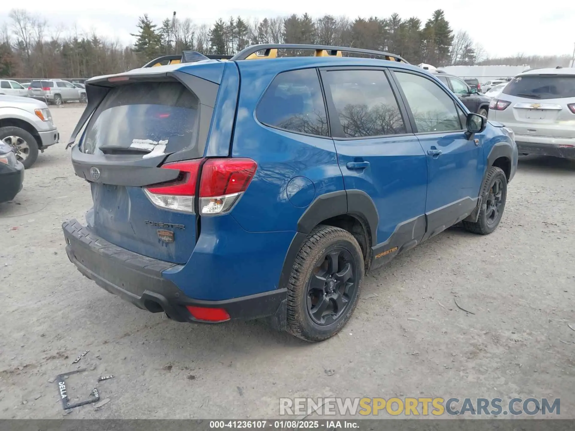 4 fotografías del automóvil dañado JF2SKAJC1RH439239 SUBARU FORESTER 2024