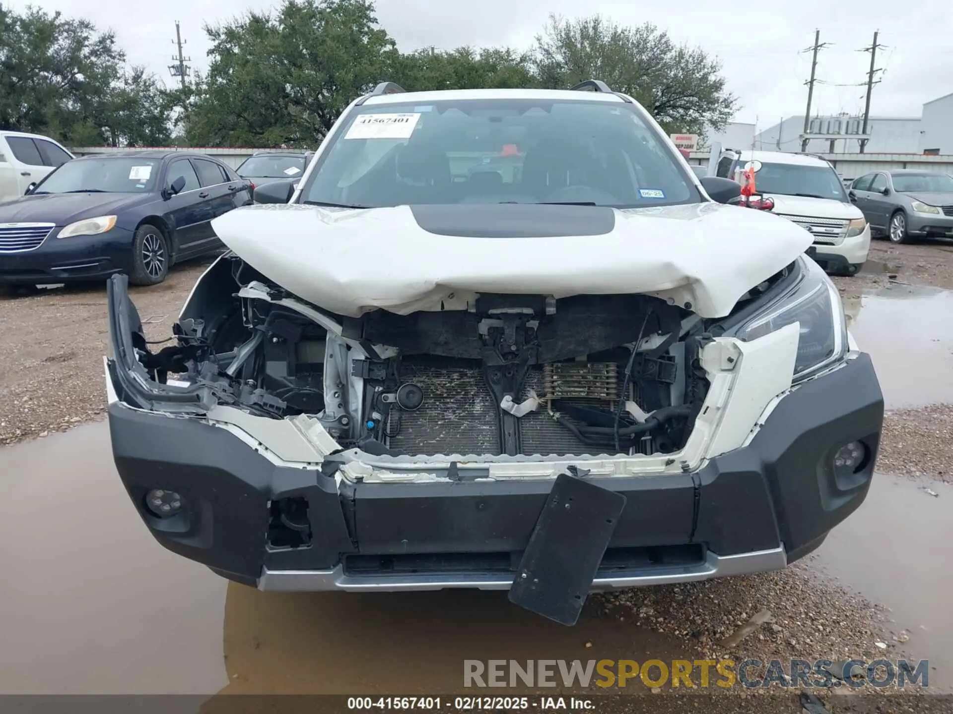 6 fotografías del automóvil dañado JF2SKAJC2RH411109 SUBARU FORESTER 2024