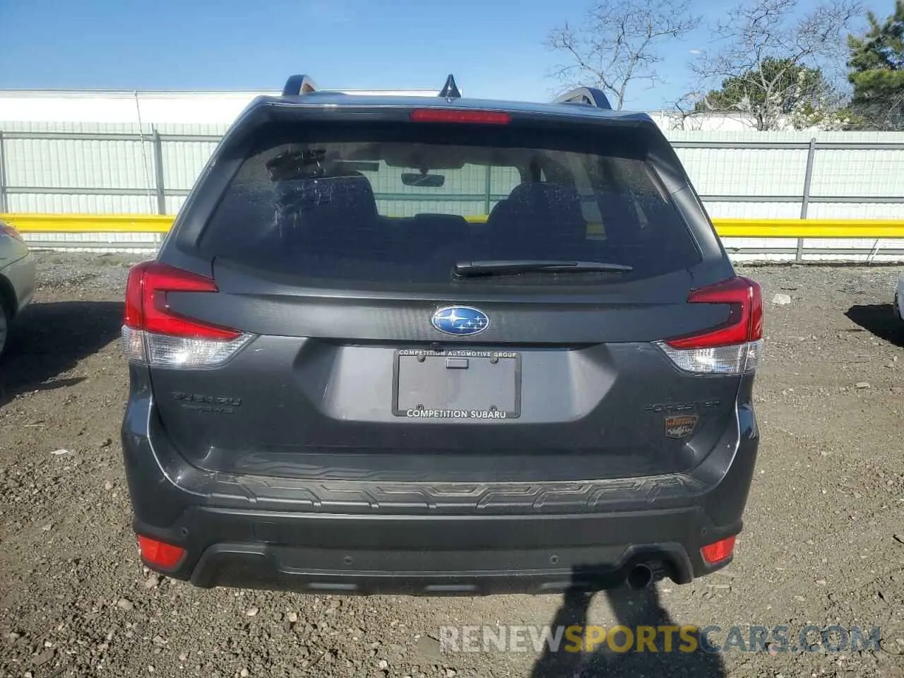 6 fotografías del automóvil dañado JF2SKAJC2RH523151 SUBARU FORESTER 2024