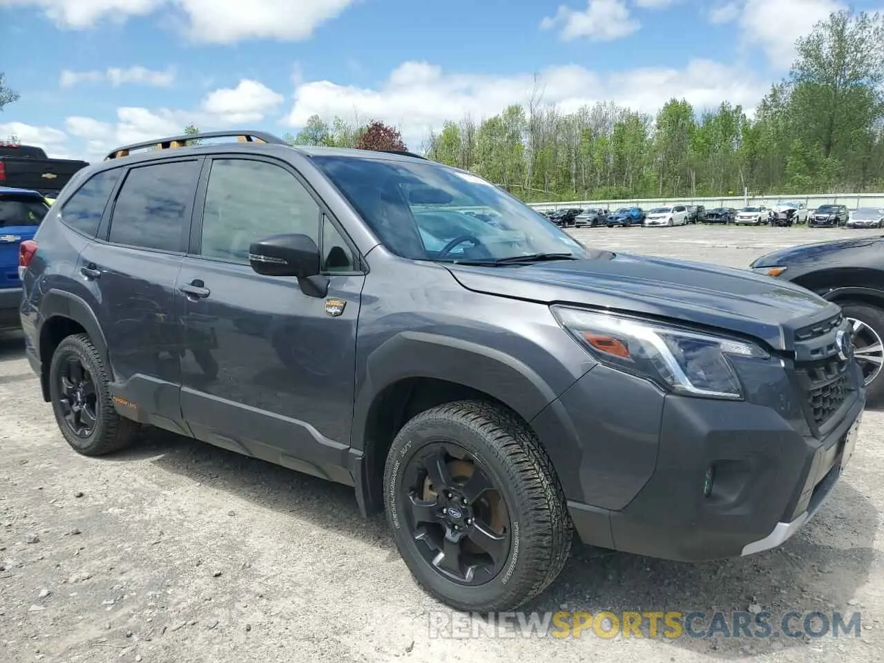 4 fotografías del automóvil dañado JF2SKAJC3RH441316 SUBARU FORESTER 2024