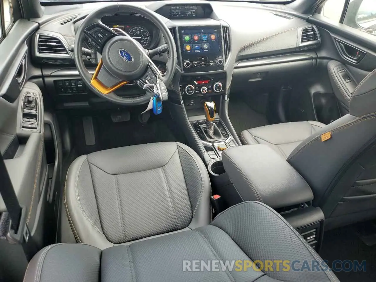 8 fotografías del automóvil dañado JF2SKAJC3RH441316 SUBARU FORESTER 2024