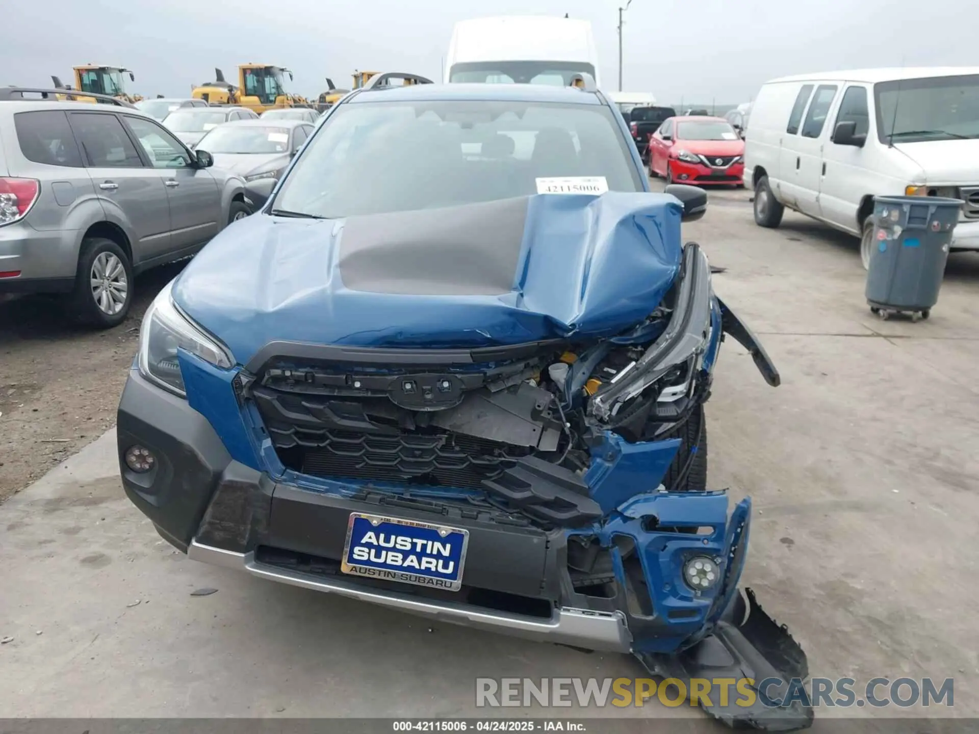12 fotografías del automóvil dañado JF2SKAJC4RH516833 SUBARU FORESTER 2024