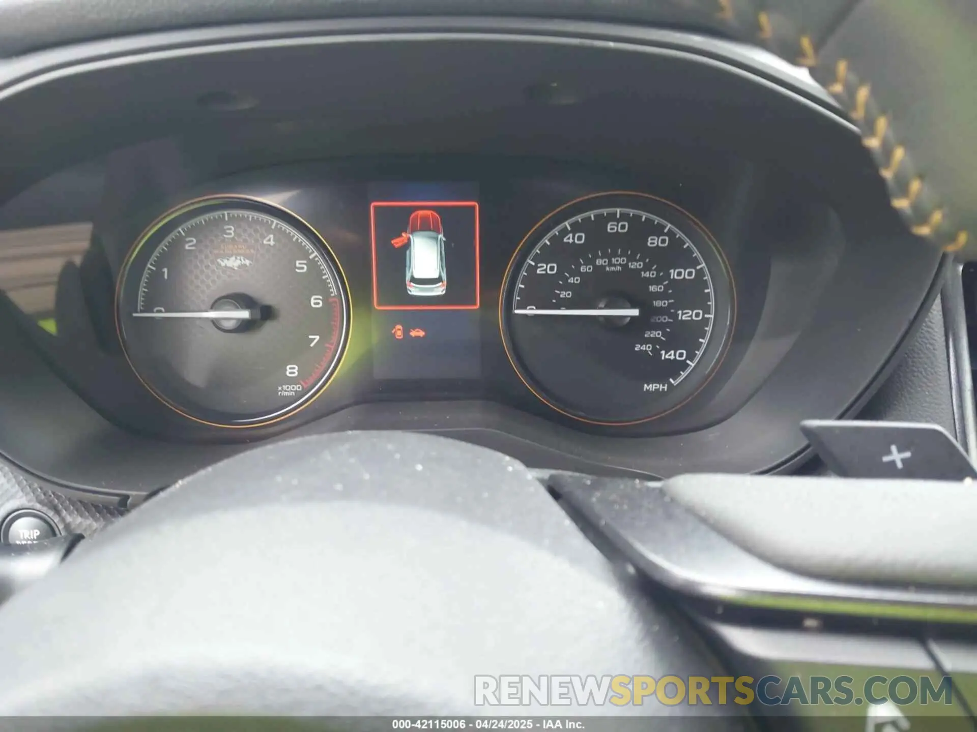 7 fotografías del automóvil dañado JF2SKAJC4RH516833 SUBARU FORESTER 2024