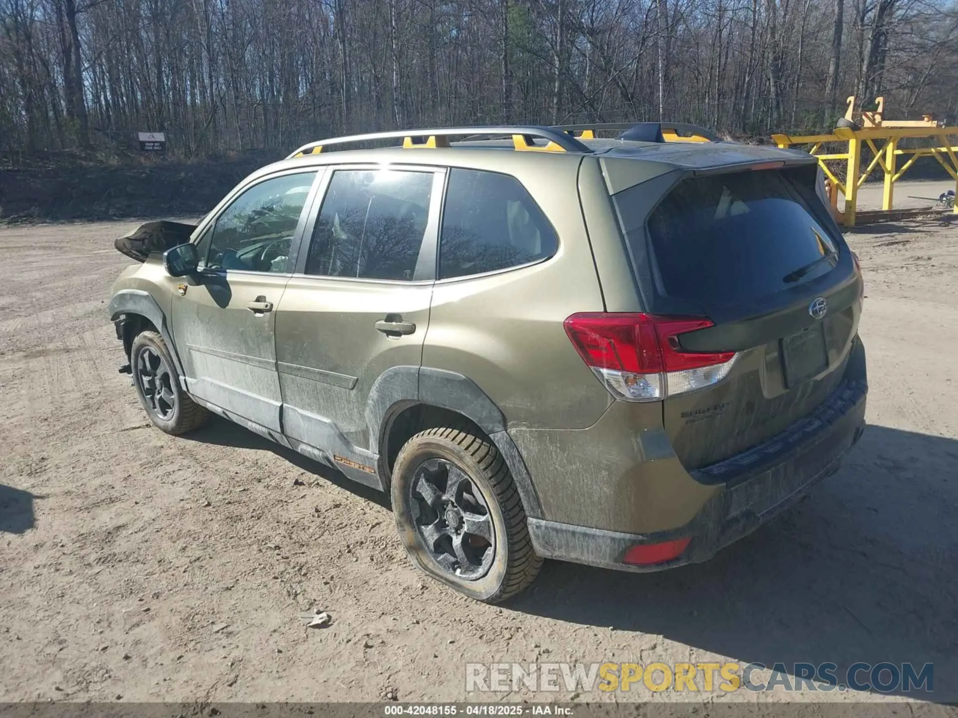 3 fotografías del automóvil dañado JF2SKAJC4RH529985 SUBARU FORESTER 2024