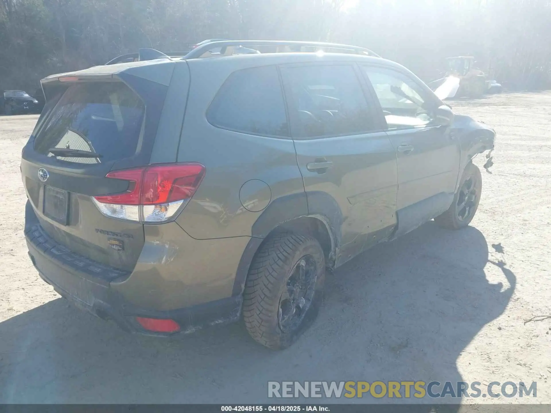 4 fotografías del automóvil dañado JF2SKAJC4RH529985 SUBARU FORESTER 2024