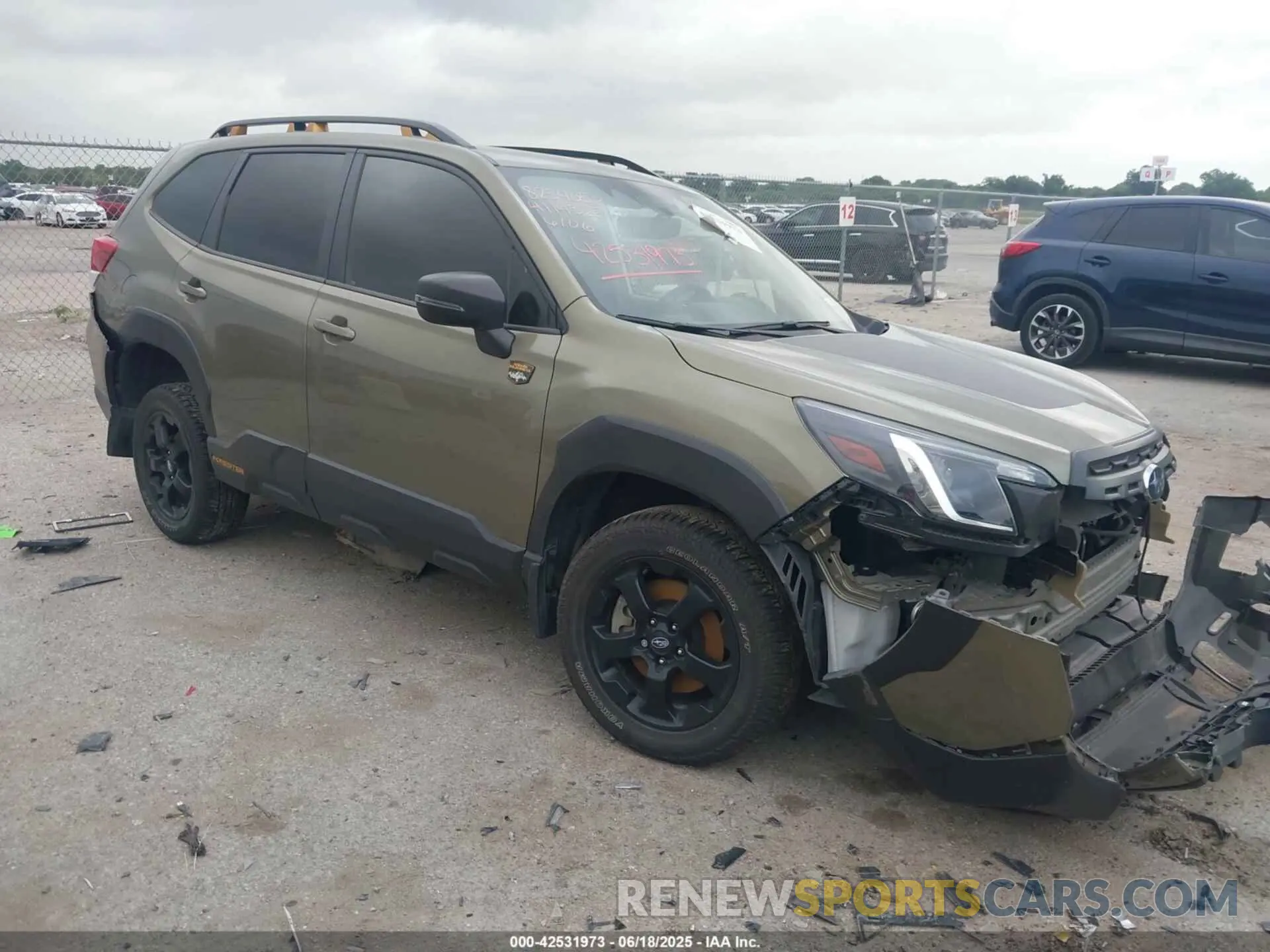 1 fotografías del automóvil dañado JF2SKAJC7RH411932 SUBARU FORESTER 2024
