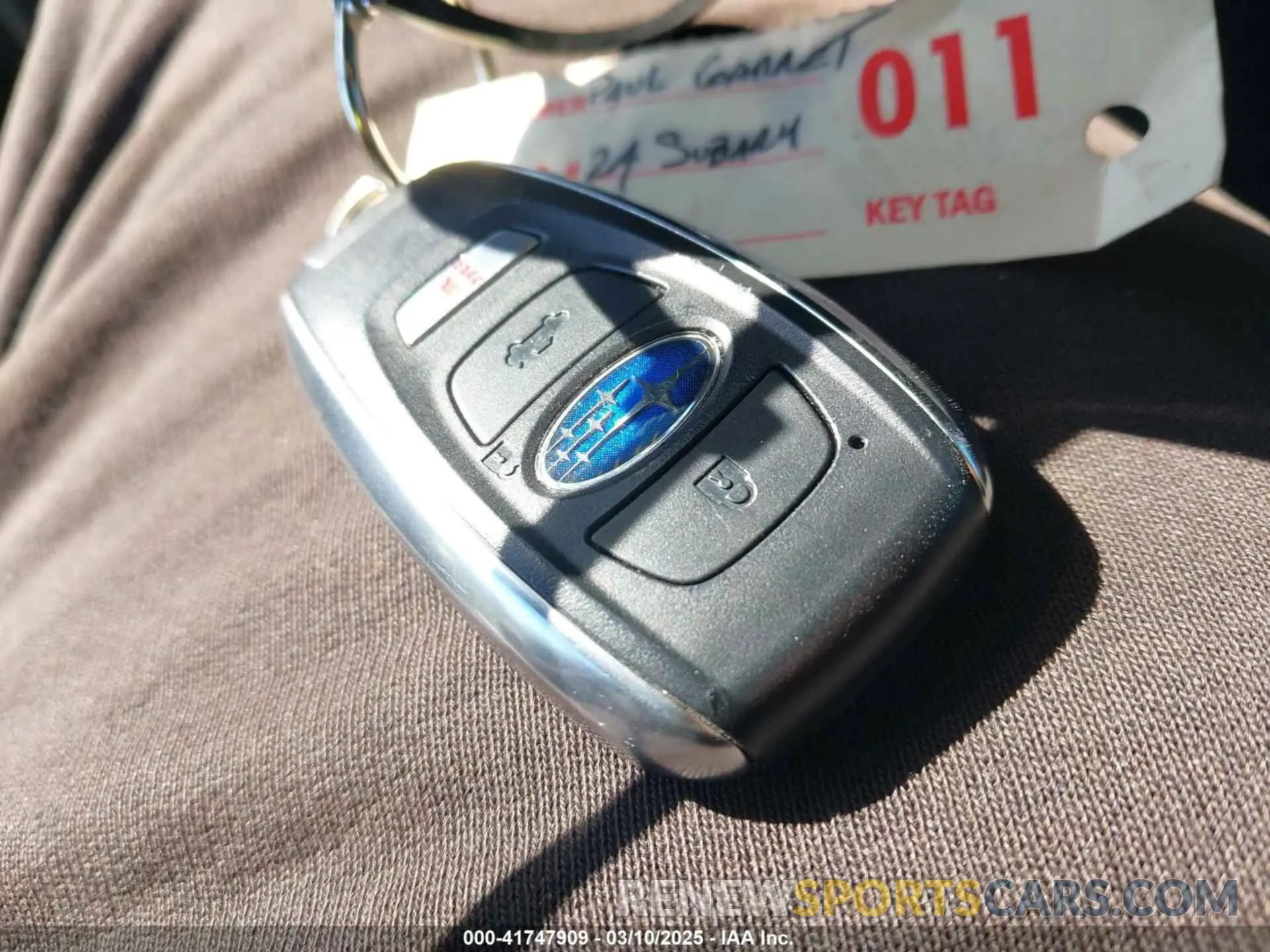 11 fotografías del automóvil dañado JF2SKAJC8RH528841 SUBARU FORESTER 2024