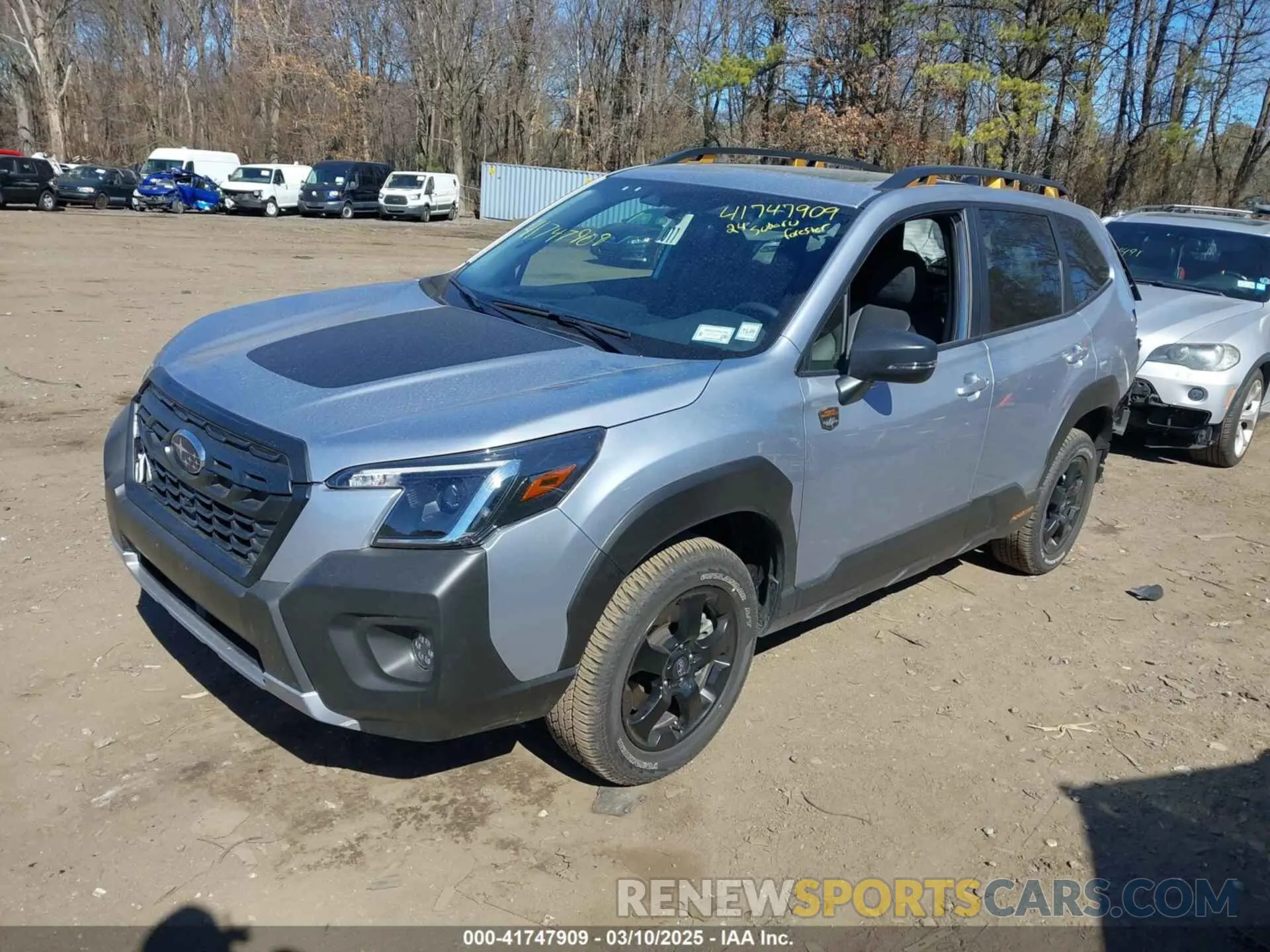 2 fotografías del automóvil dañado JF2SKAJC8RH528841 SUBARU FORESTER 2024