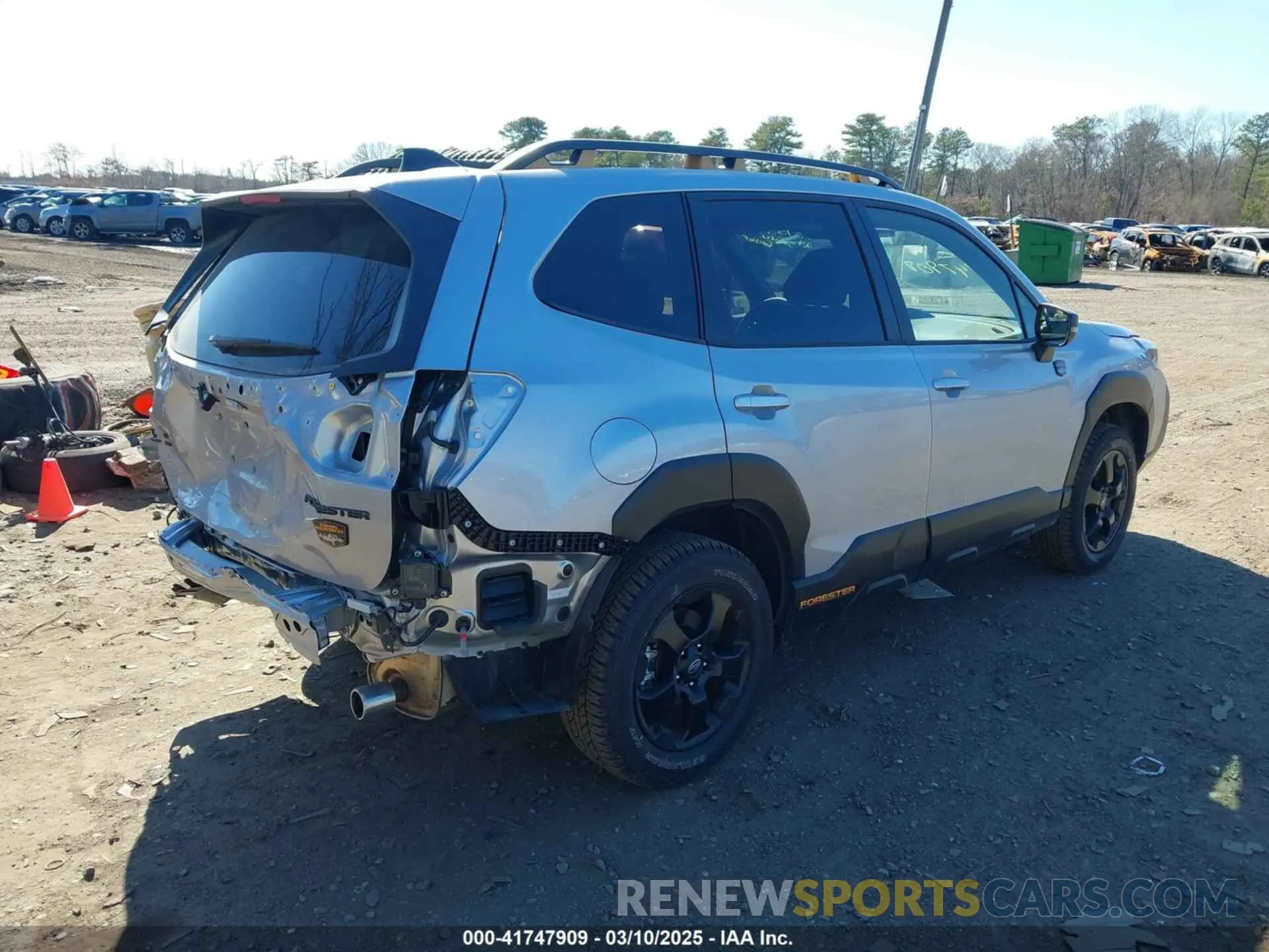 4 fotografías del automóvil dañado JF2SKAJC8RH528841 SUBARU FORESTER 2024