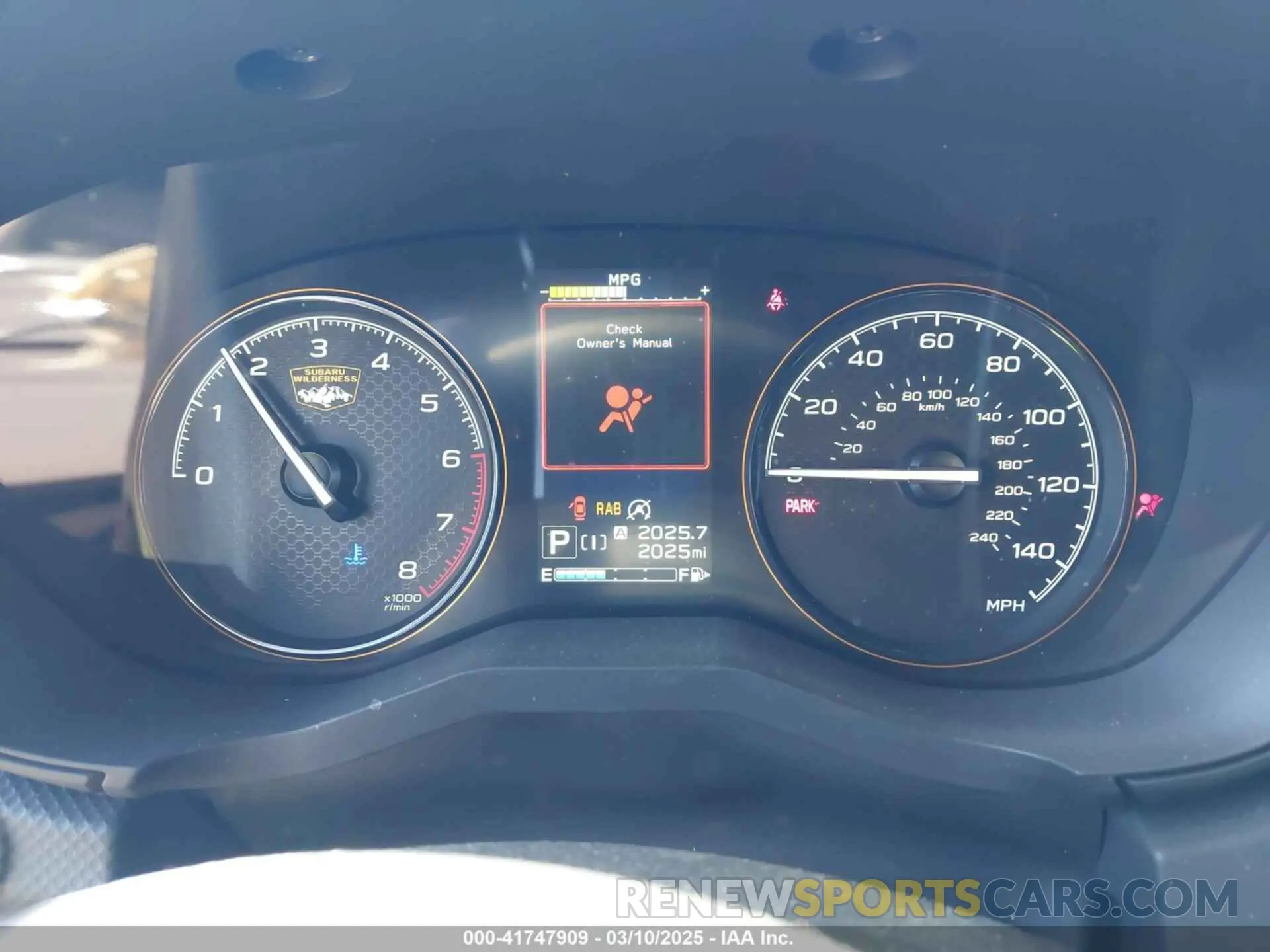7 fotografías del automóvil dañado JF2SKAJC8RH528841 SUBARU FORESTER 2024