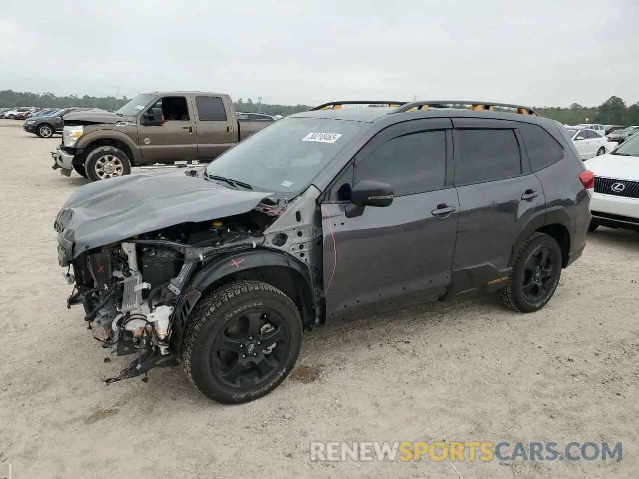 1 fotografías del automóvil dañado JF2SKAJC9RH520229 SUBARU FORESTER 2024